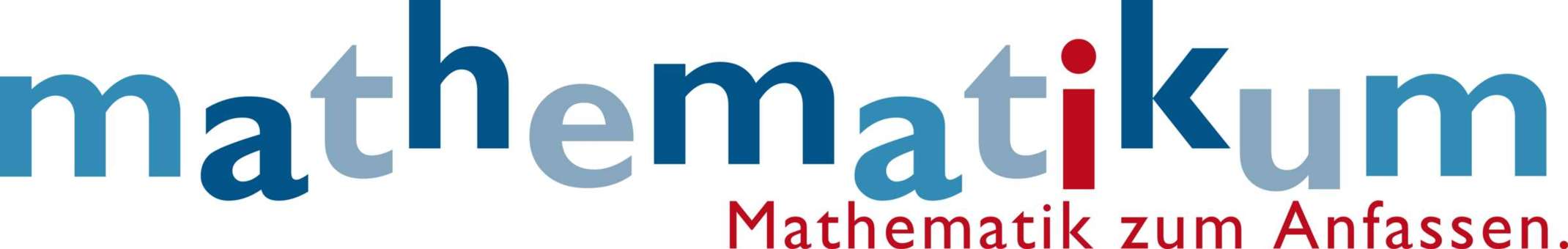 Logo: Mathematikum. Mathematik zum Anfassen Logo: Mathematikum. Mathematik zum Anfassen