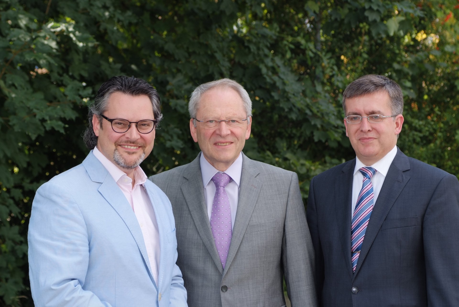 Prof. Uhl, Wirth, Feucht