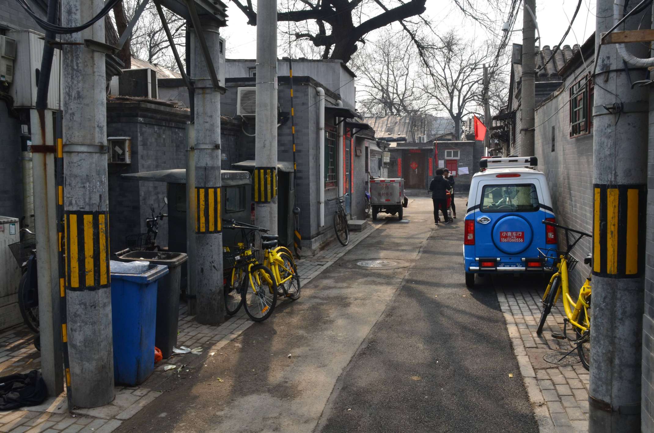 Straße in Peking. Foto: Stefan Petschat