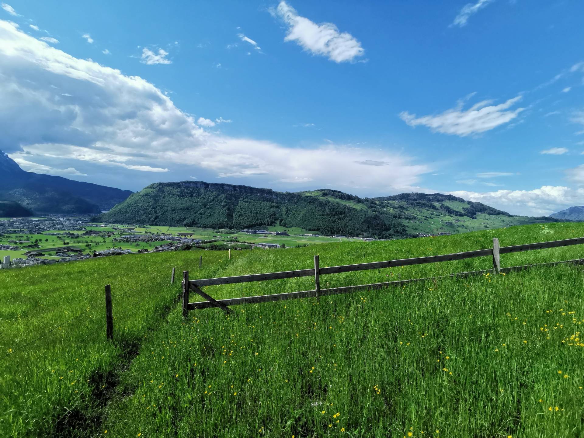 Berglandschaft in der Schweiz