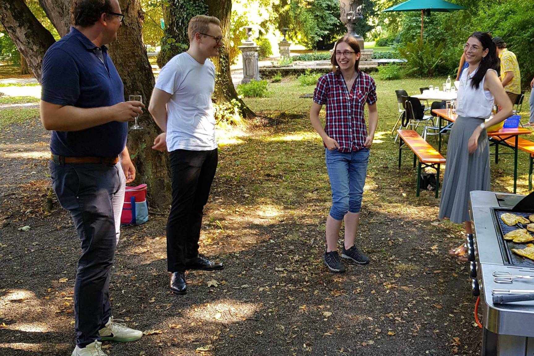 Von links nach rechts: Andreas Geppert, Daniel Neubert, Corinna List und Bianca Fasel