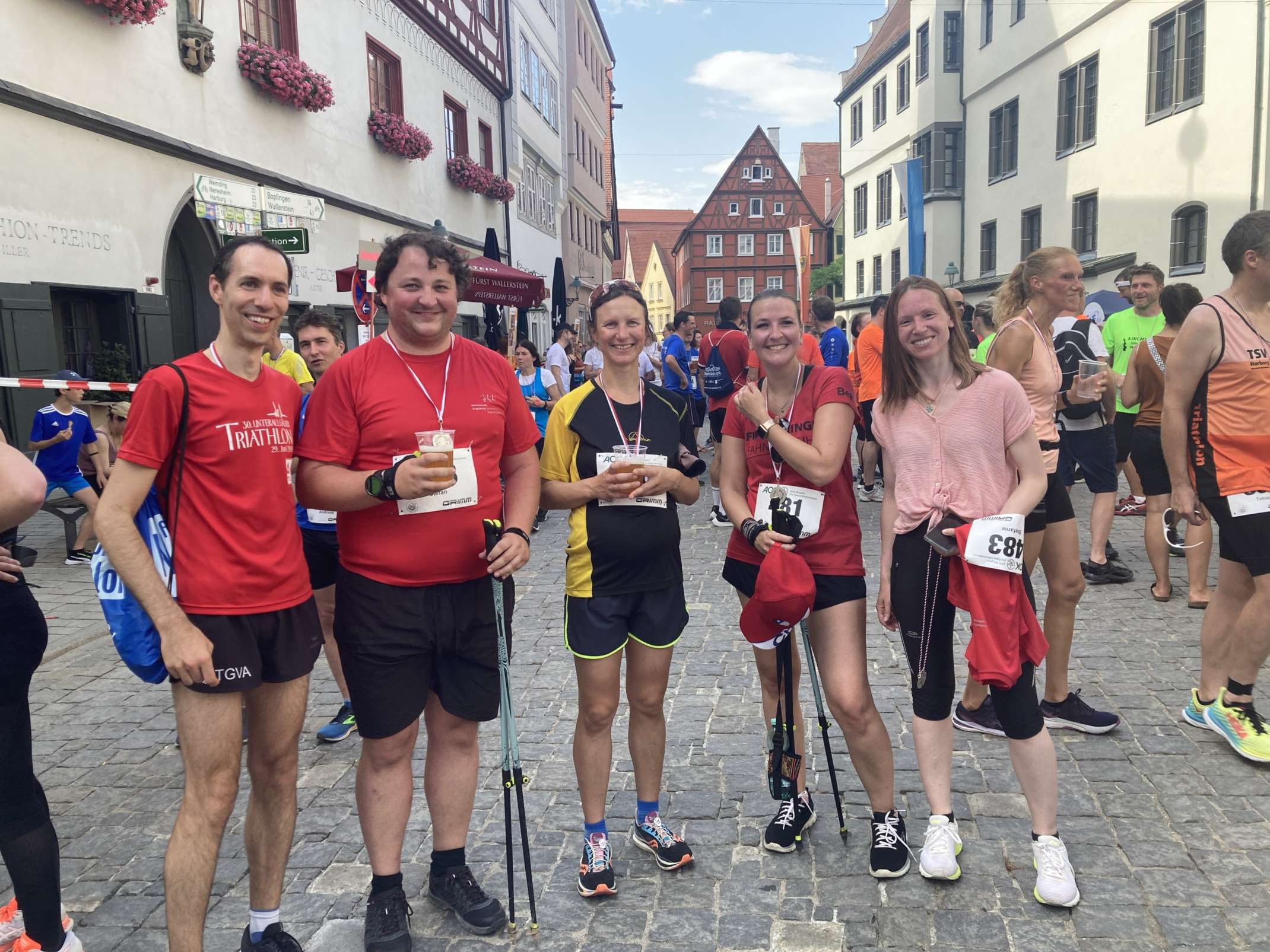 TTZ-Team nach dem Lauf