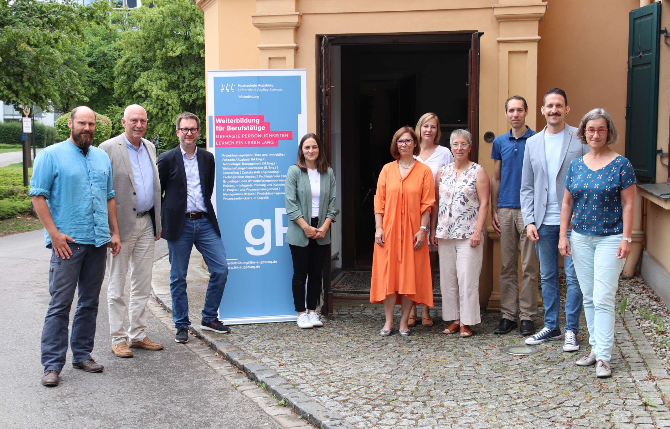 Dozierende und Beteiligte der Technischen Hochschule Augsburg