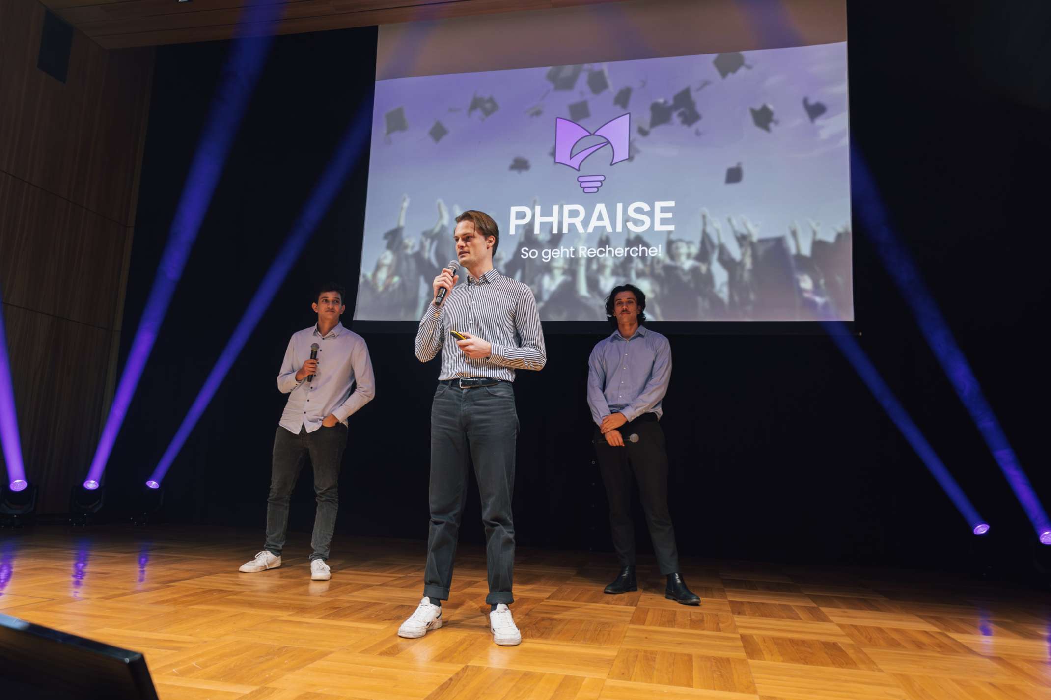 Pitch vom Team "Phraise"