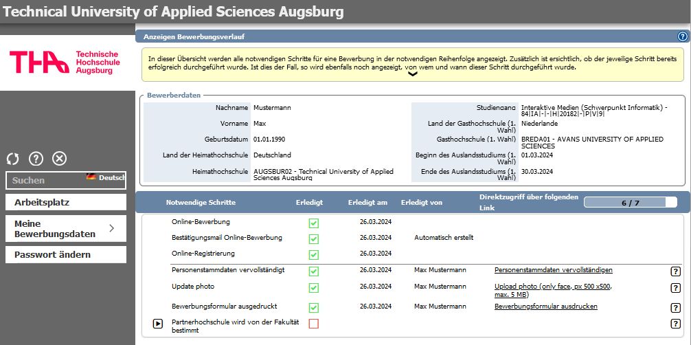 Screenshot Mobility Online