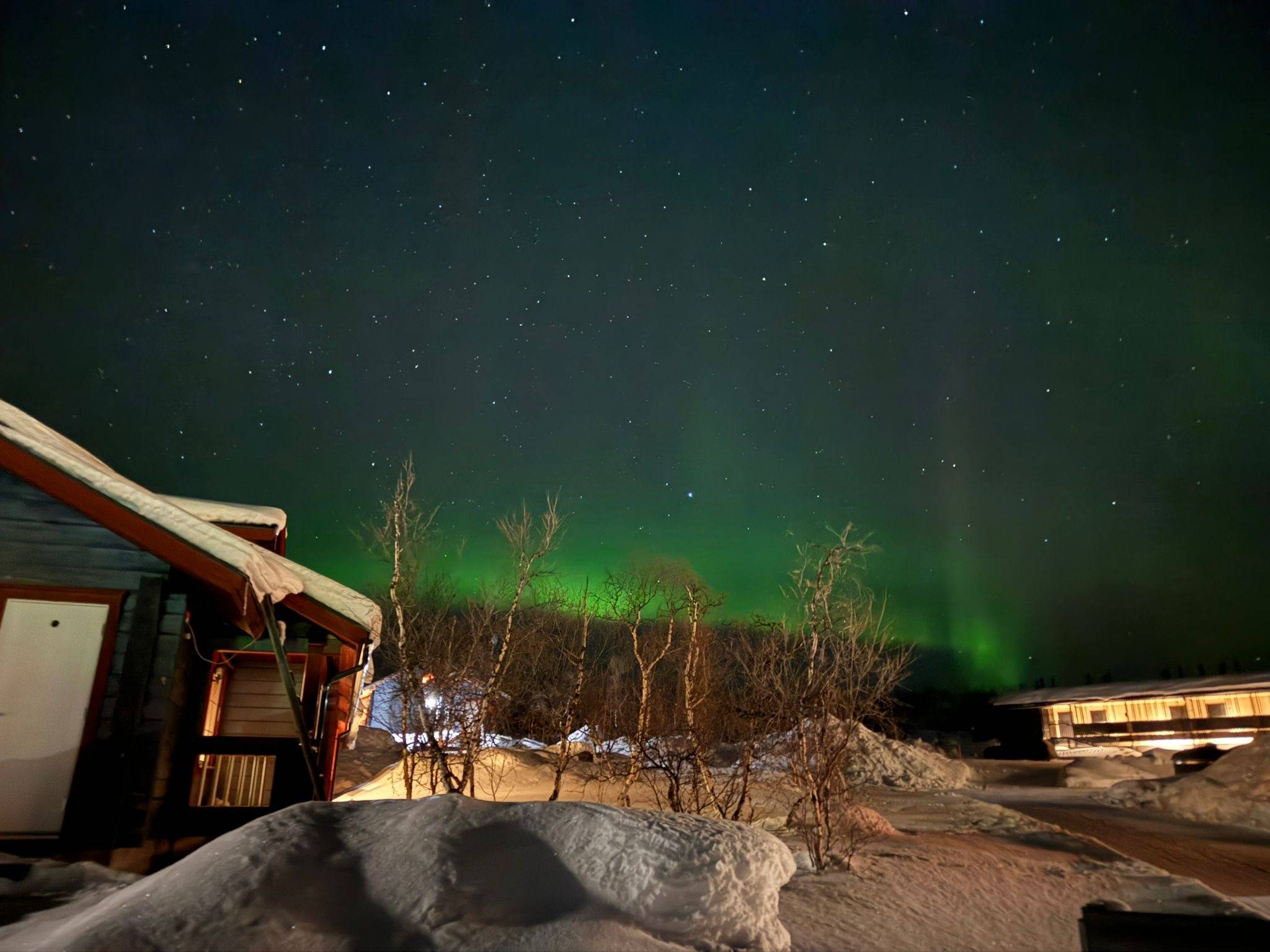 Nordlichter über Kilpisvärvi