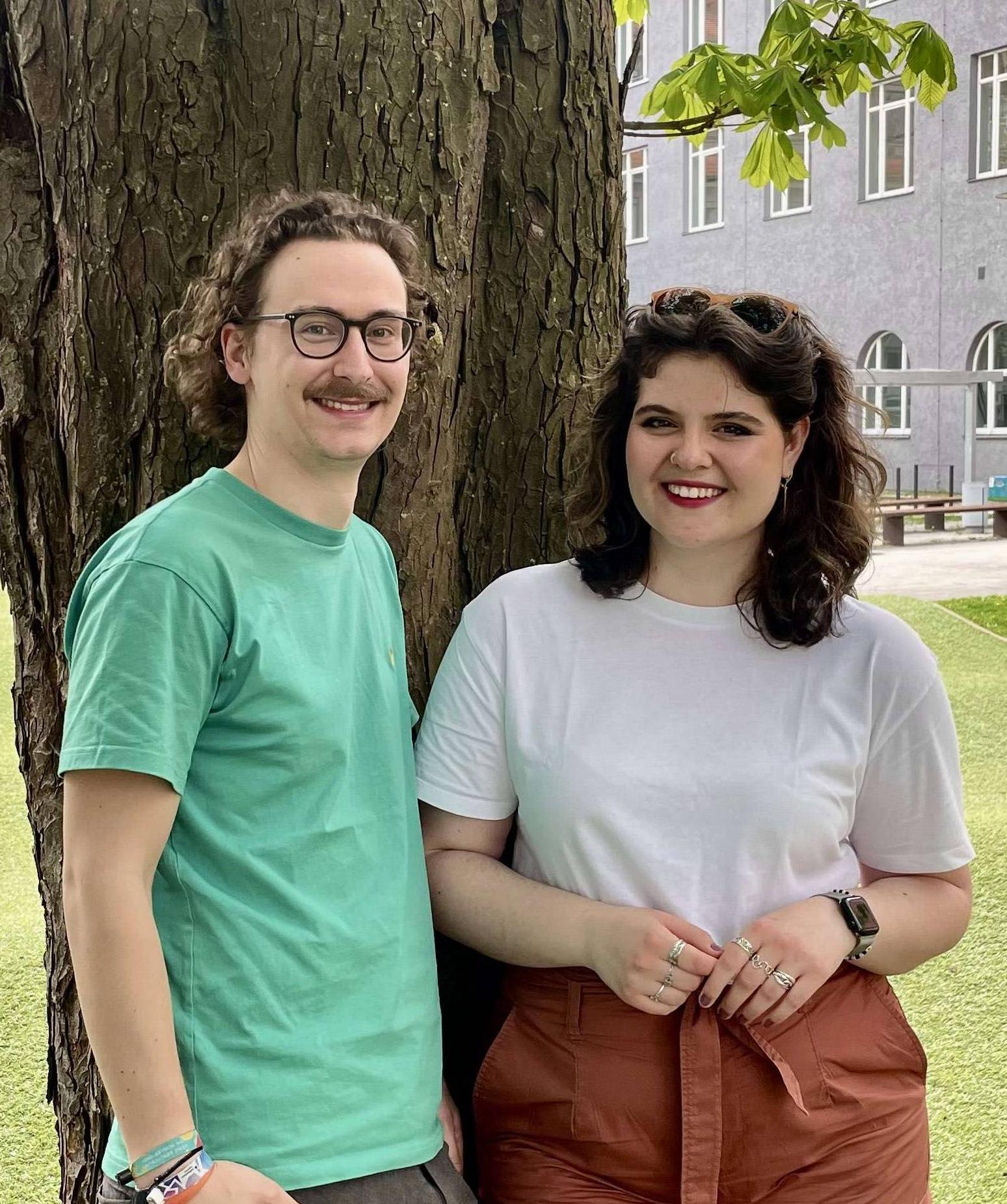 Marc und Celina am der Wellenwiese