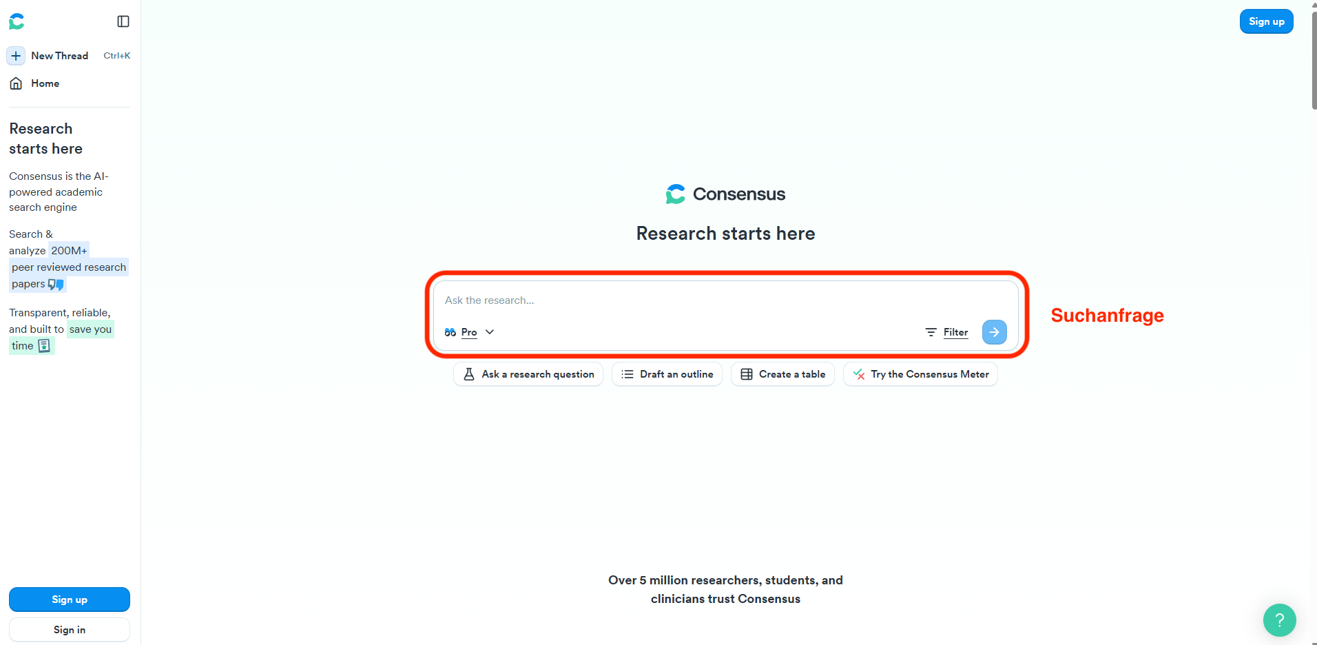Consensus_Startseite Suchanfrage Consensus_Startseite Suchanfrage