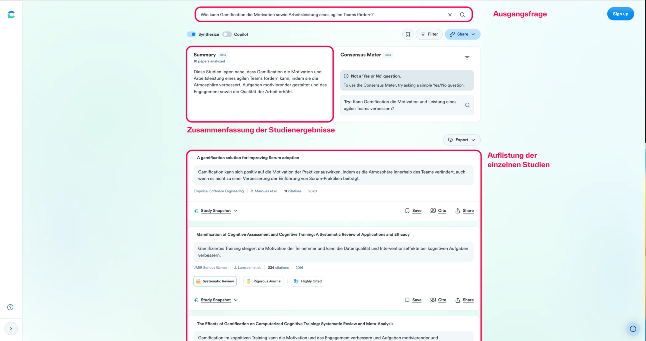 Consensus_Output zur Suchanfrage