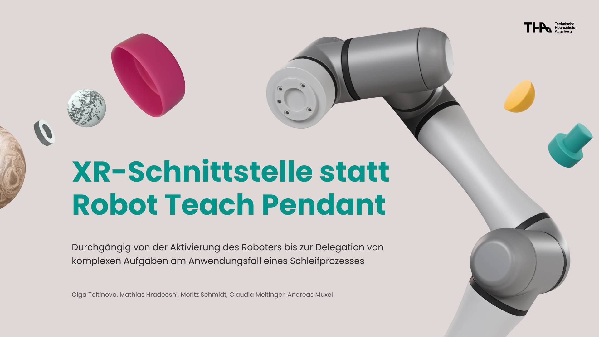 Präsentation der Cobots