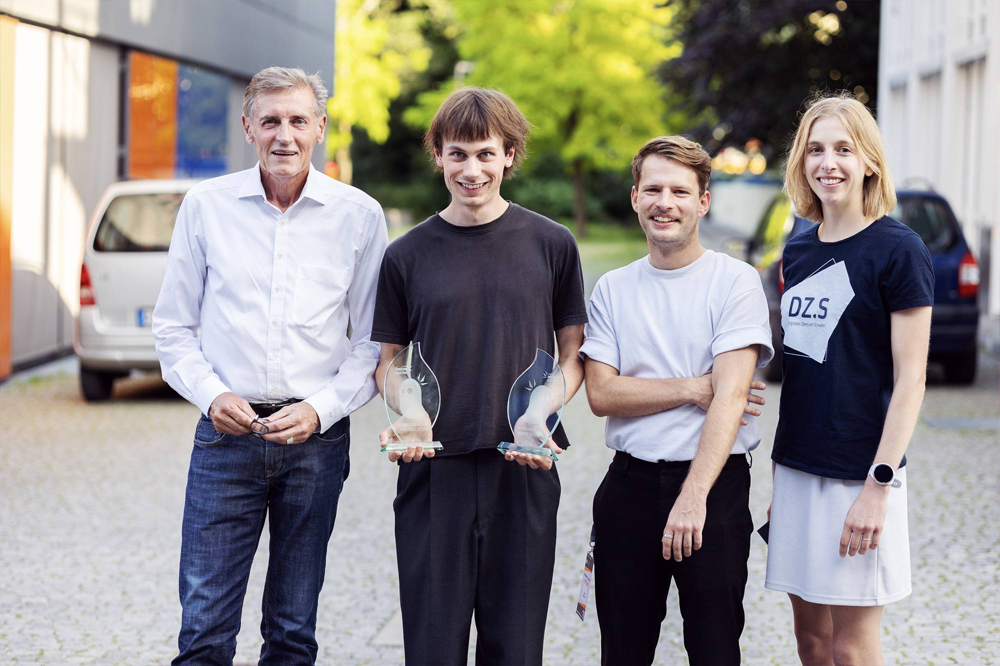 Paul Englmeier mit „Freundchen“, Foto: Funkenwerk