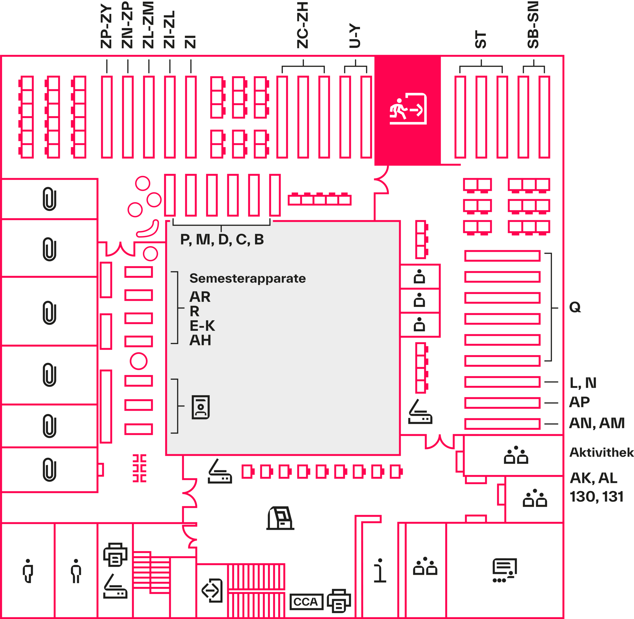 Bibliotheksplan Bibliotheksplan