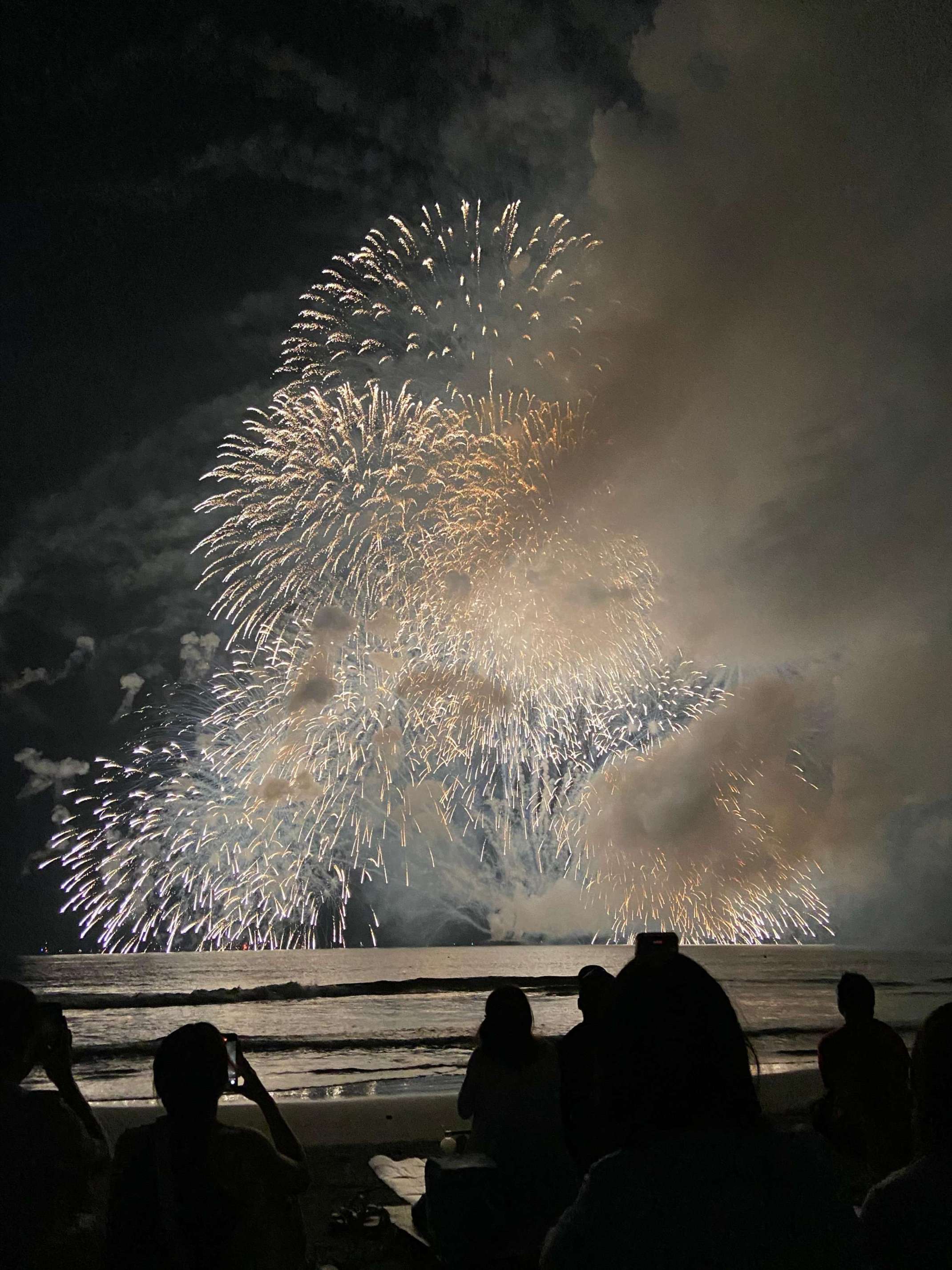 Feuerwerk in Kamakura 