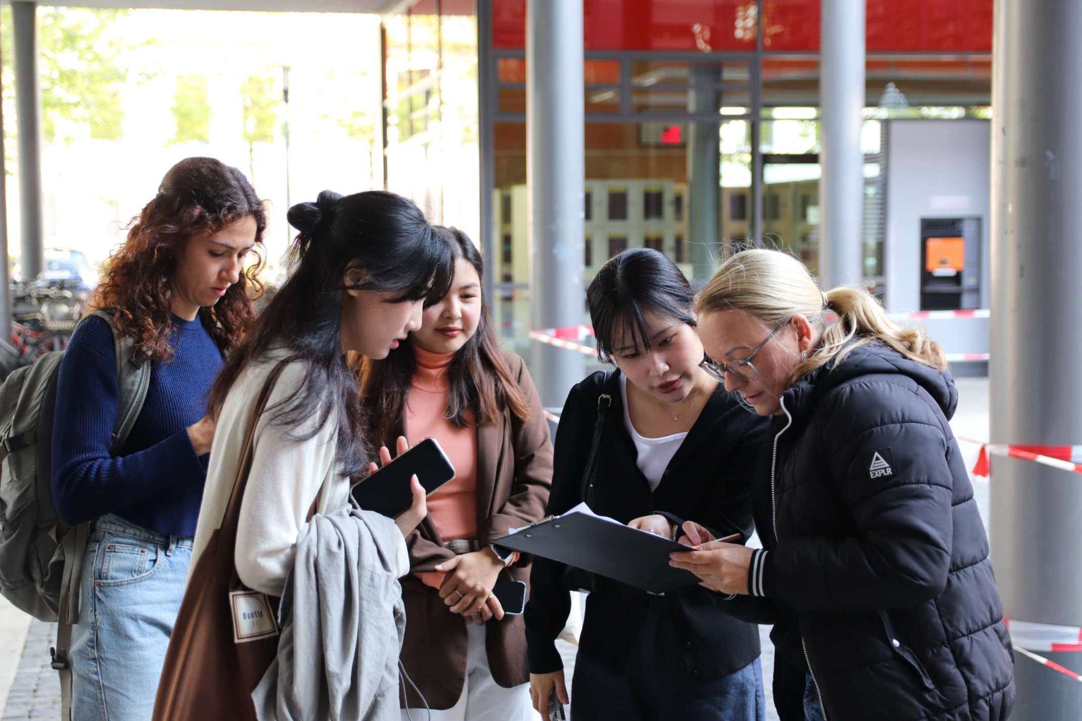 Studierende bei der Welcome Week