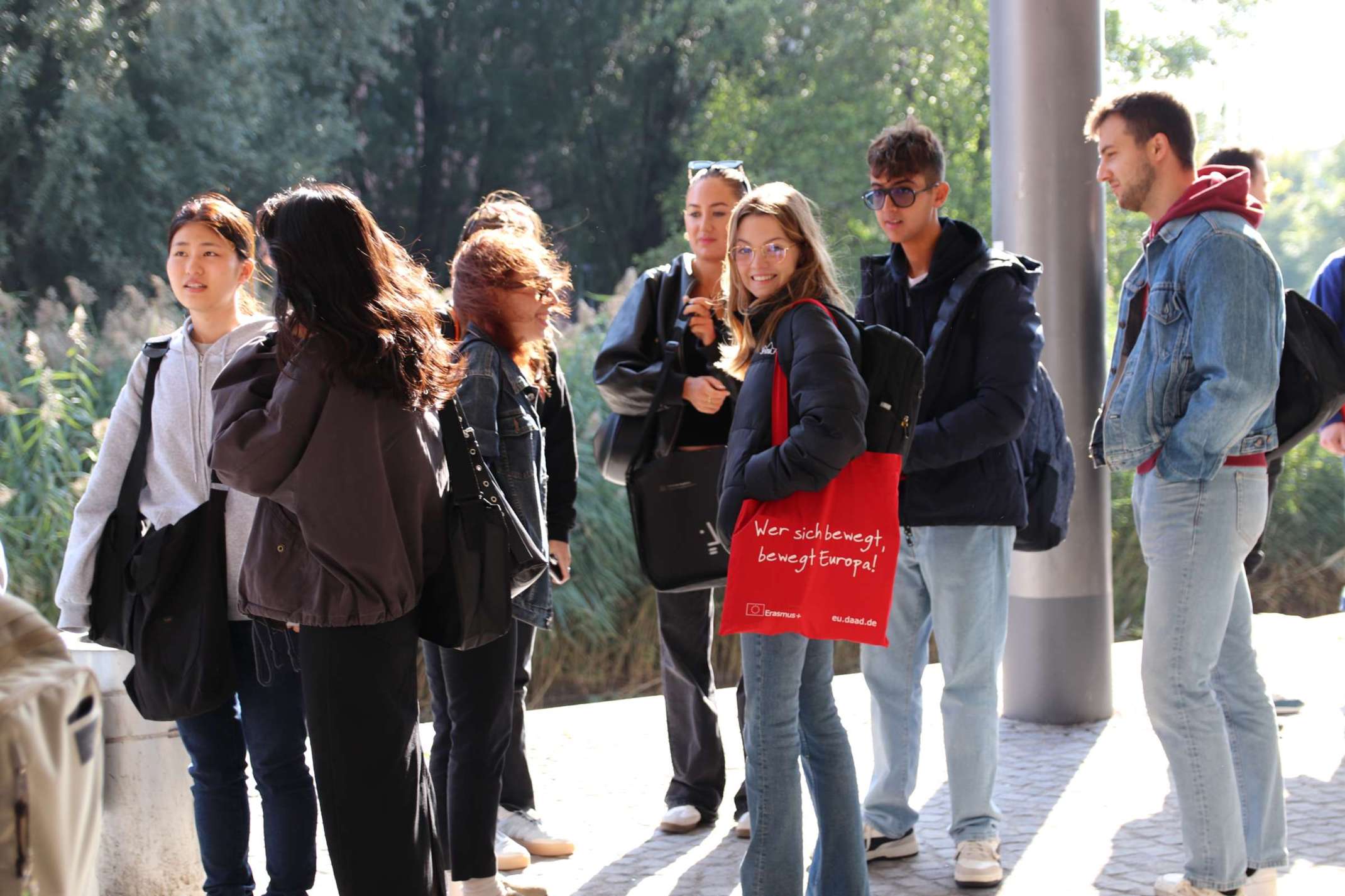 Studierende bei der Welcome Week