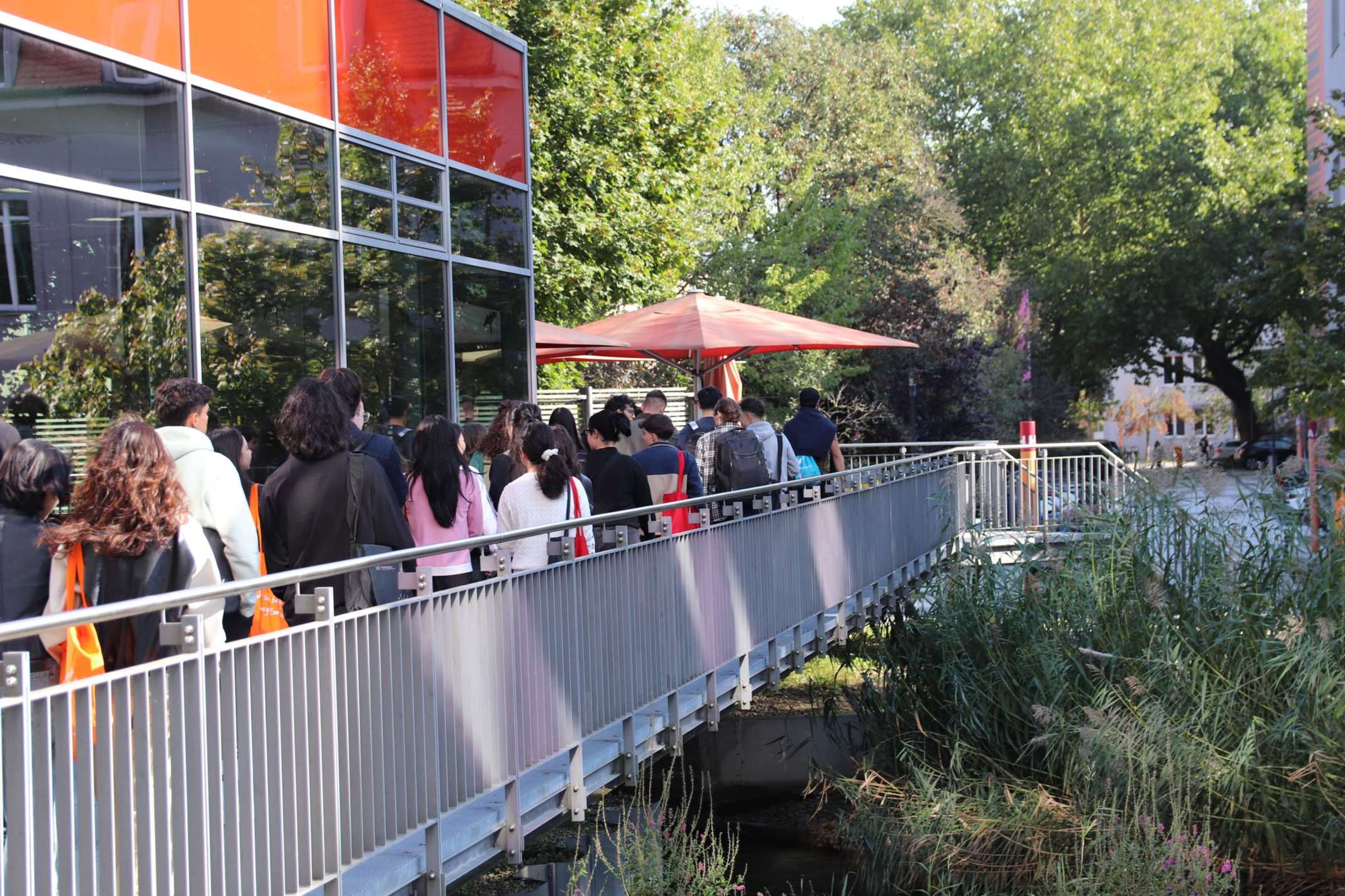 Studierende bei der Welcome Week