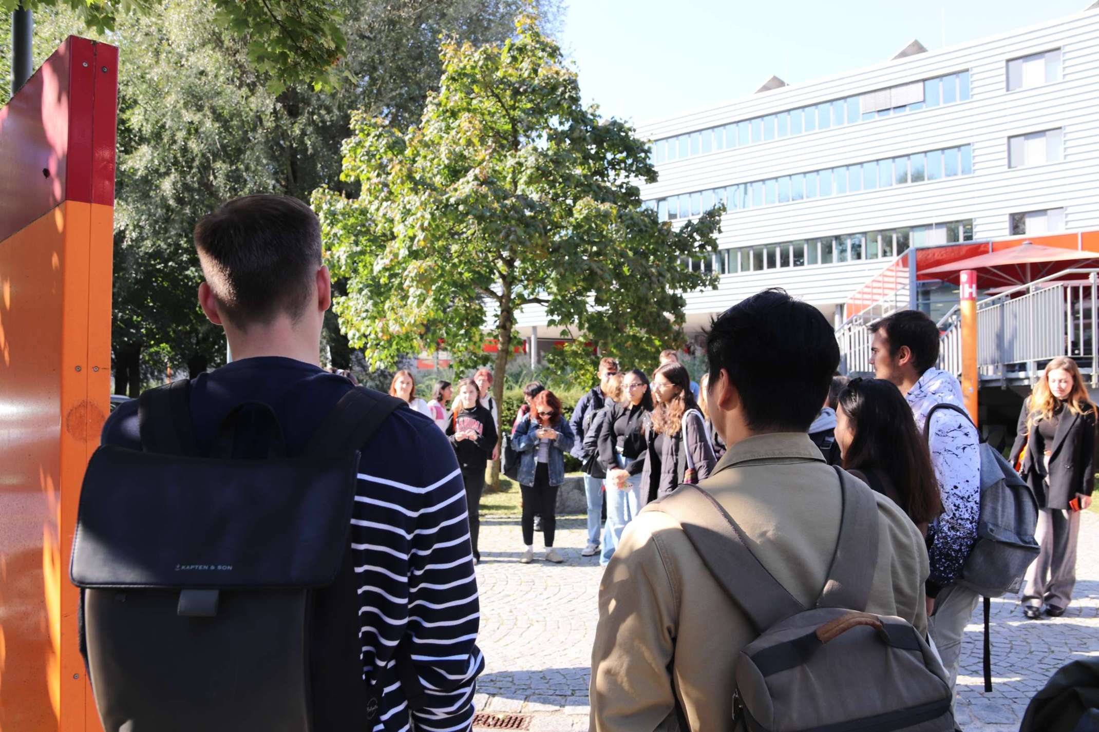 Studierende bei der Welcome Week