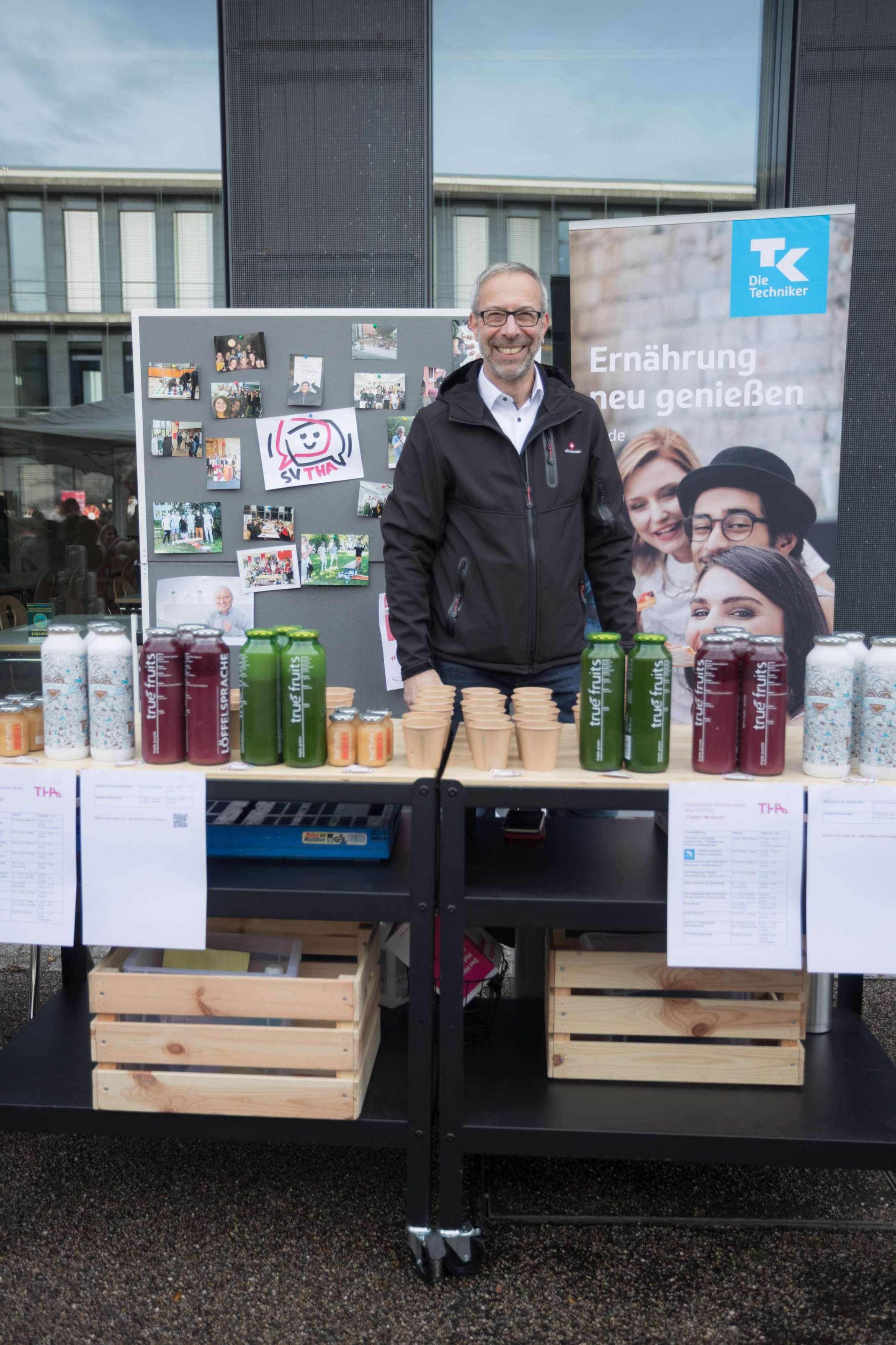 Erstsemesterbegrüßung auf dem Campus am Roten Tor.