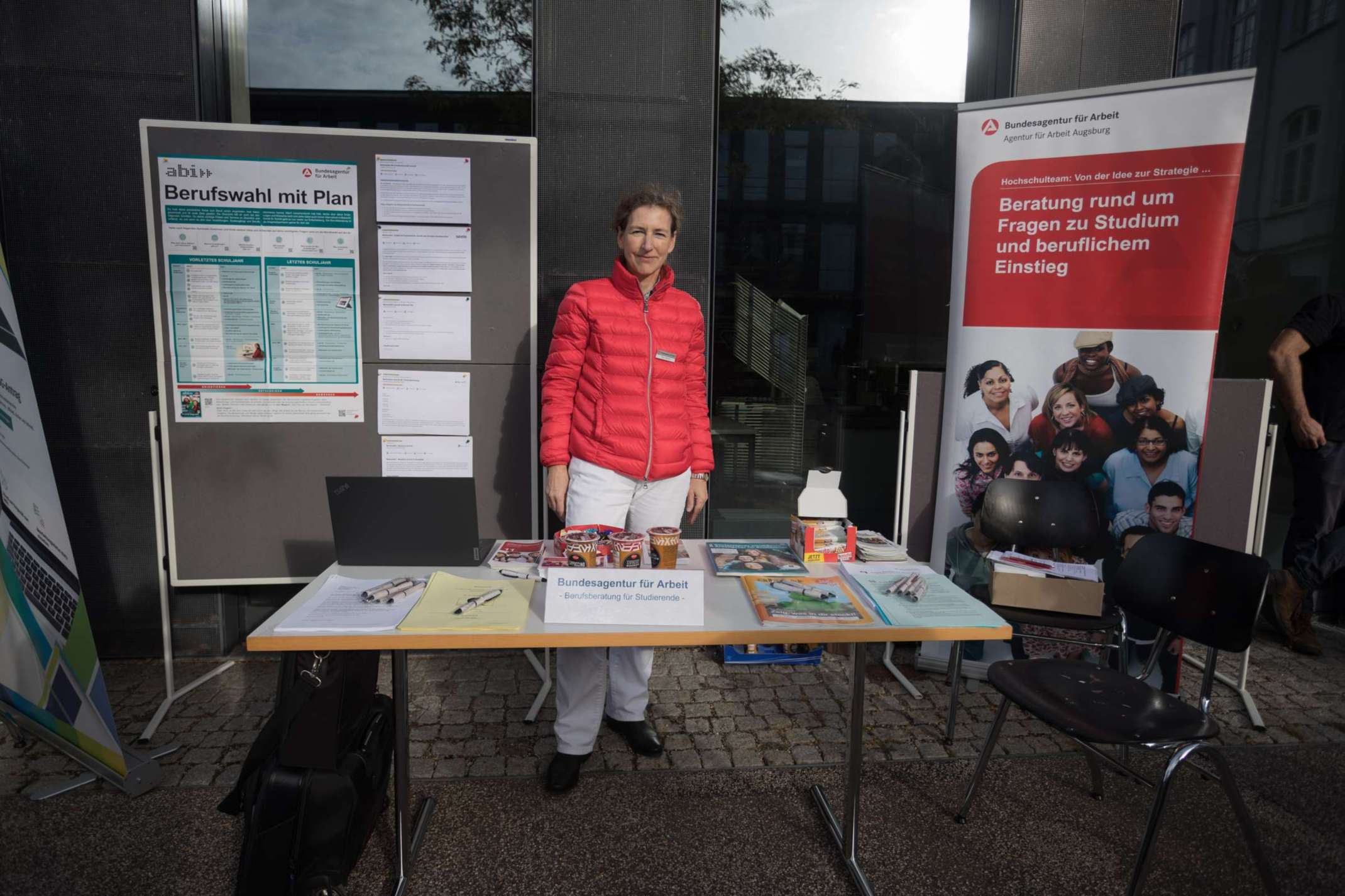 Erstsemesterbegrüßung auf dem Campus am Roten Tor.