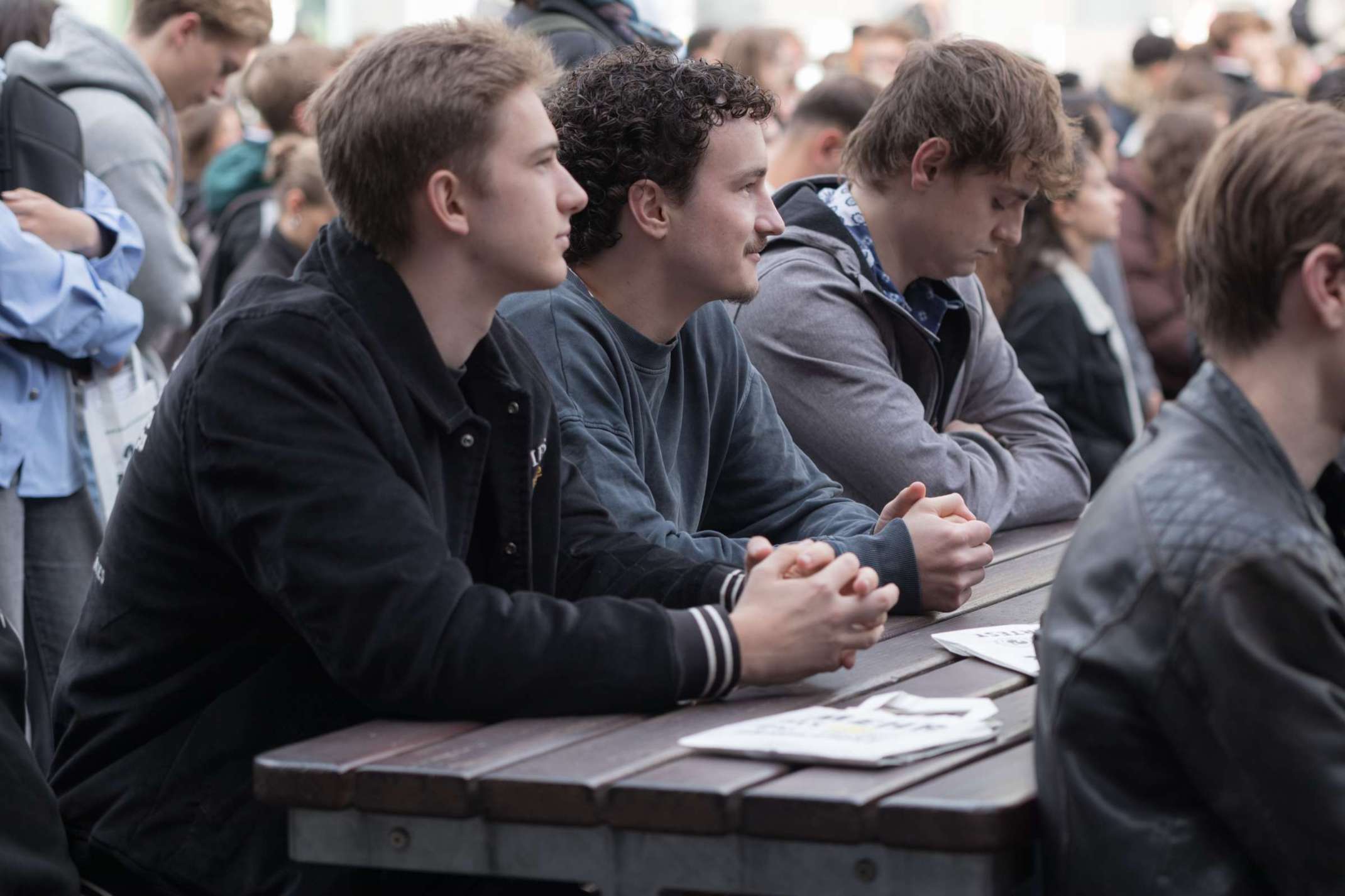 Erstsemesterbegrüßung auf dem Campus am Roten Tor.