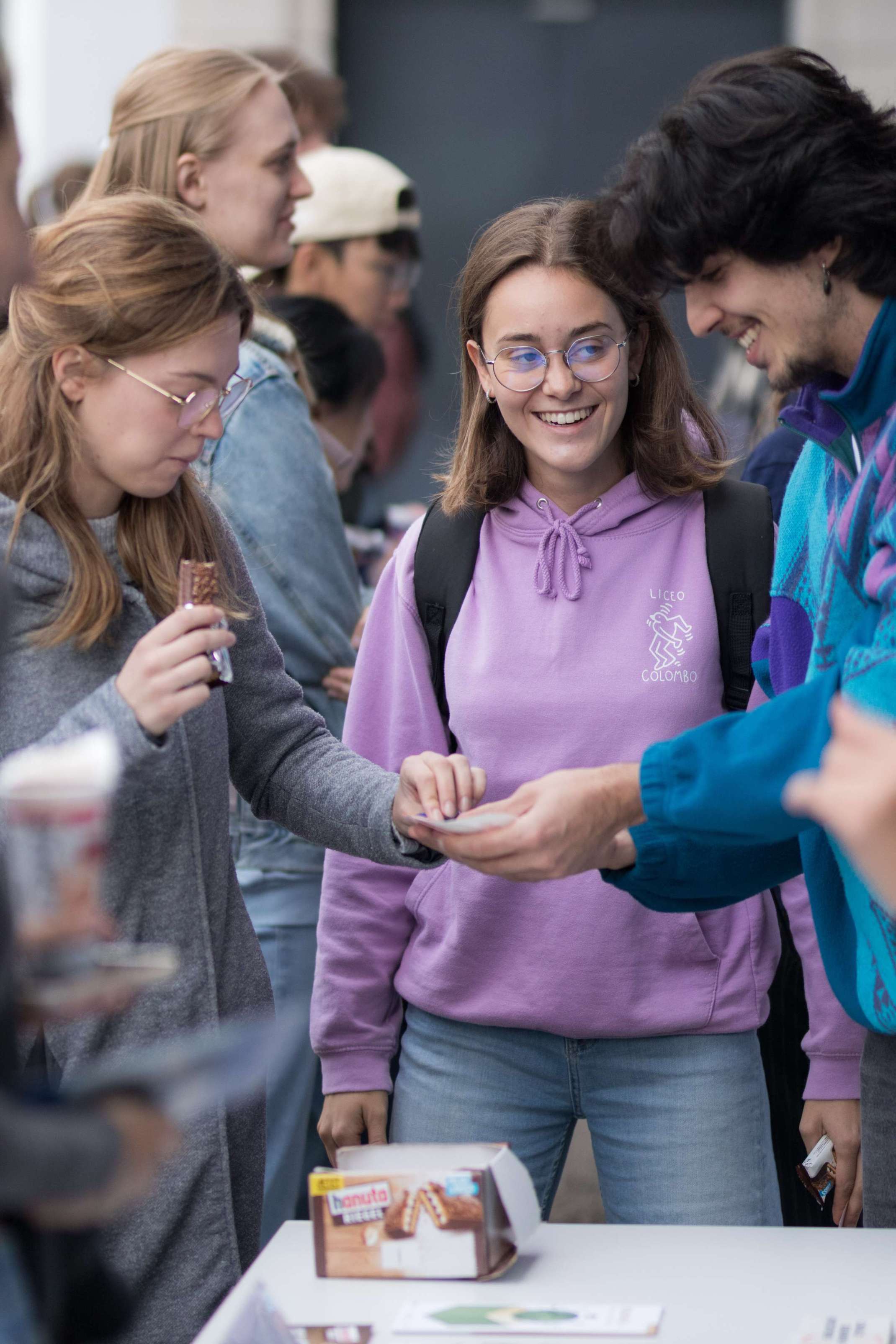 Erstsemesterbegrüßung auf dem Campus am Roten Tor.