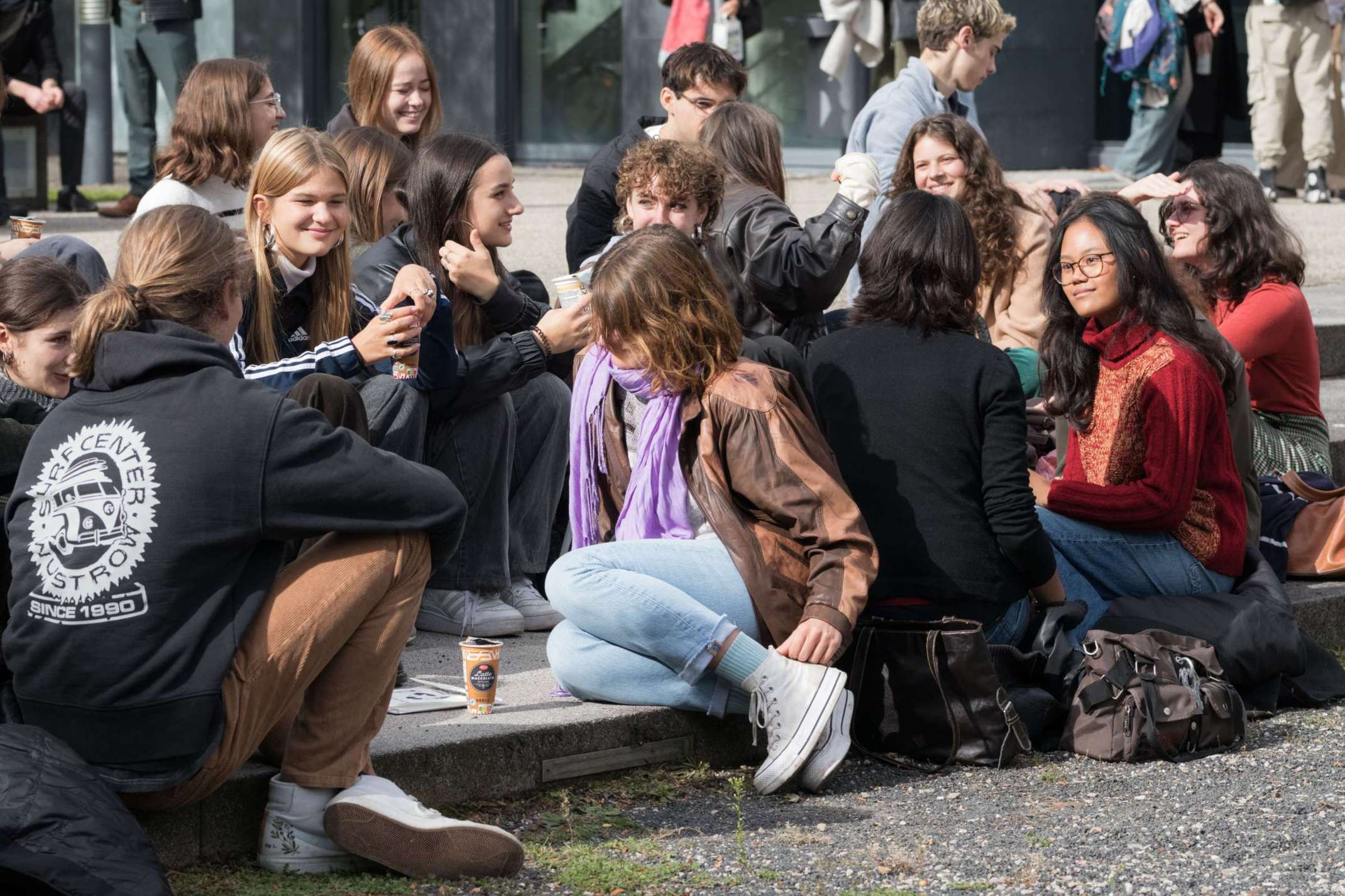 Erstsemesterbegrüßung auf dem Campus am Roten Tor.