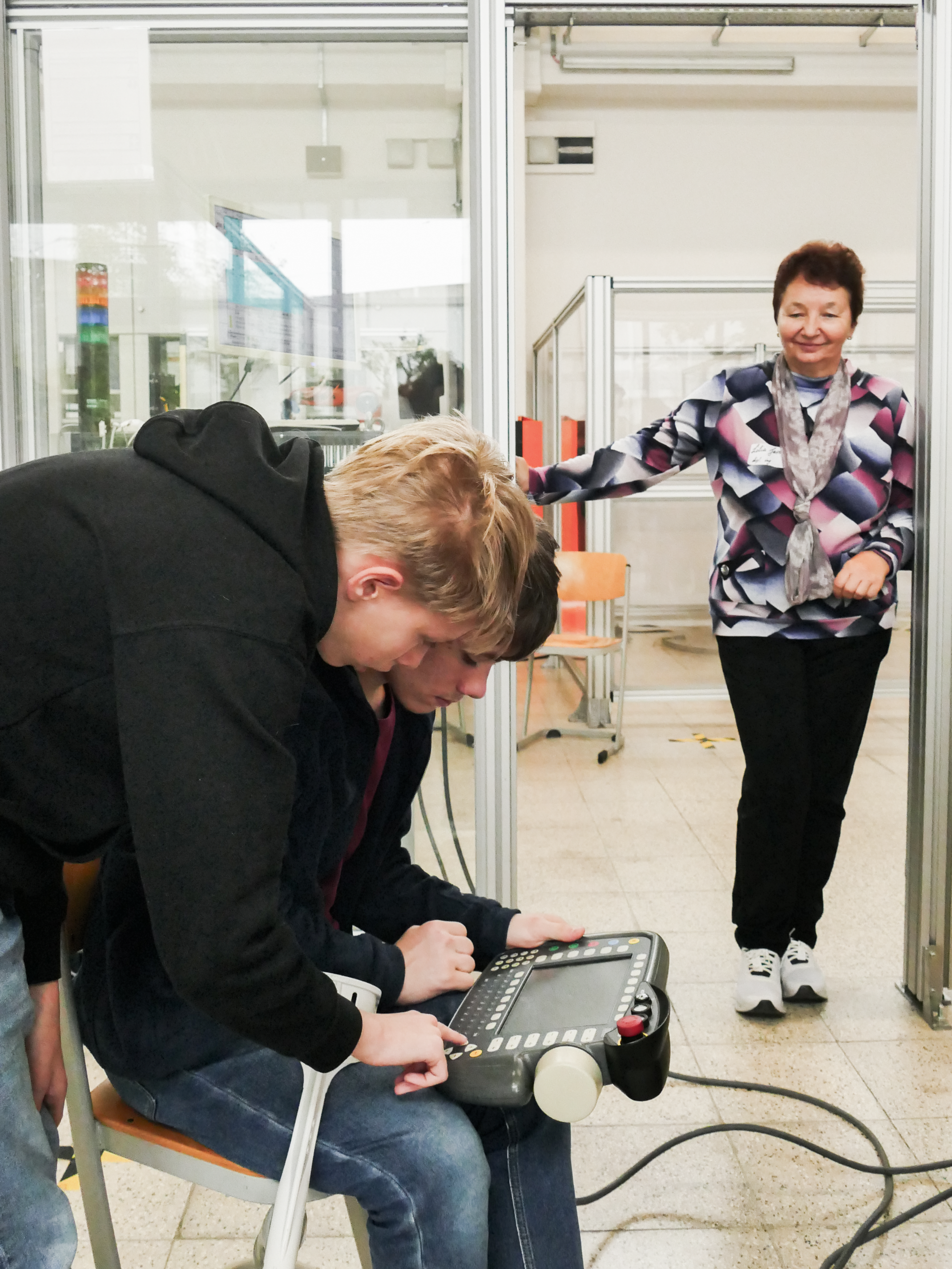 Zukunftspiloten bei Robotersteuerung