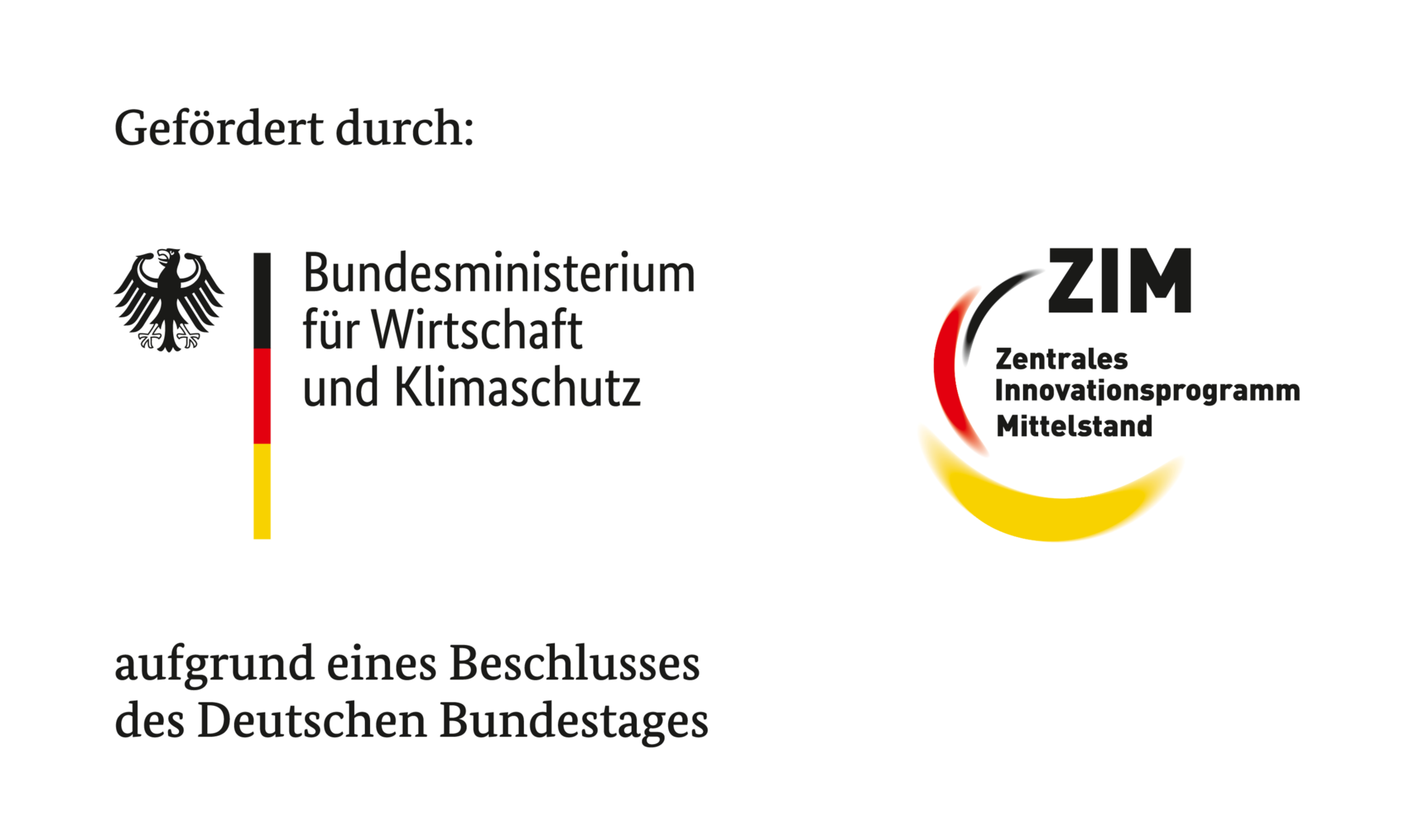 Logo BMWK und ZIM