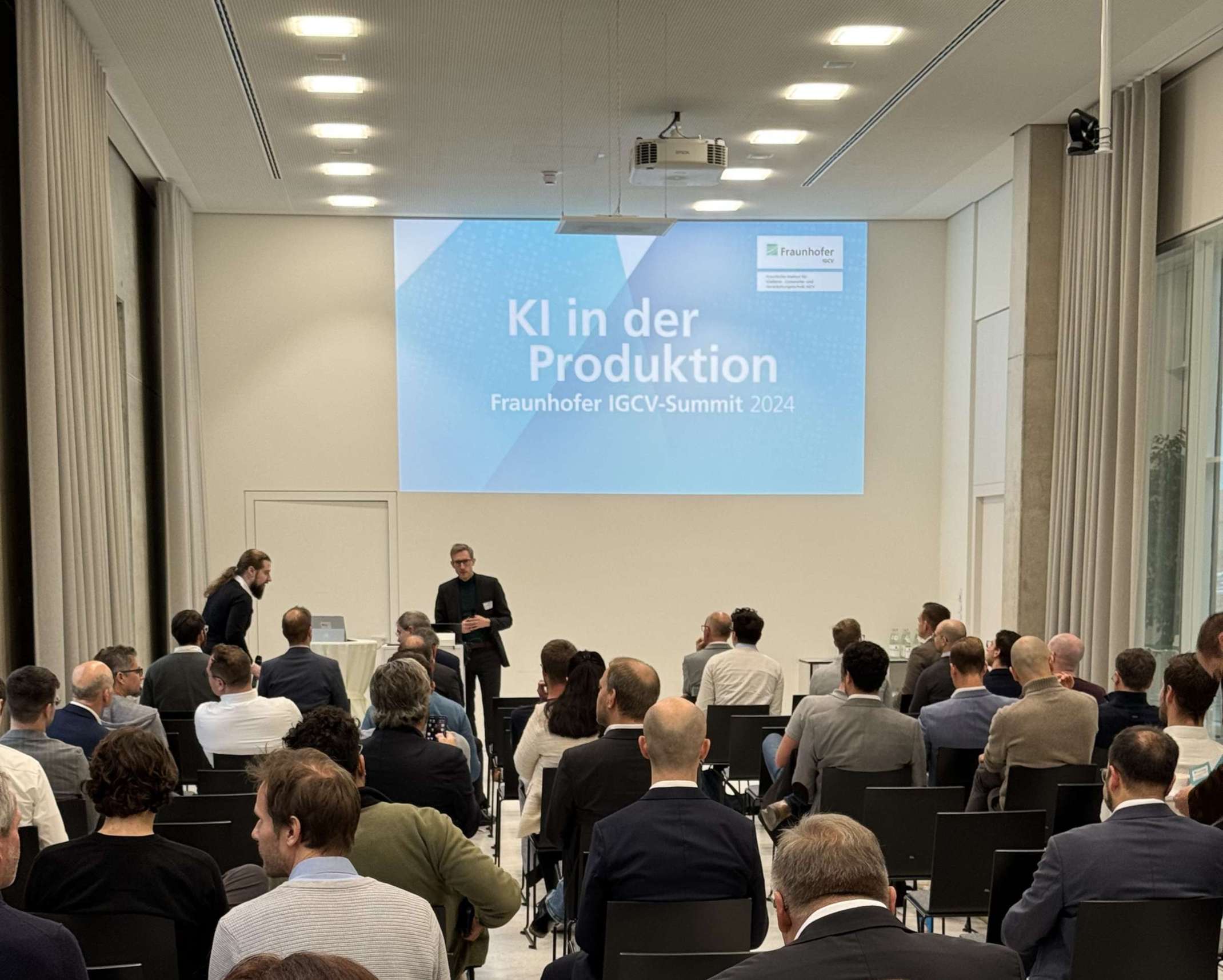 KI in der Produktion: Fraunhofer IGCV-Summit 2024