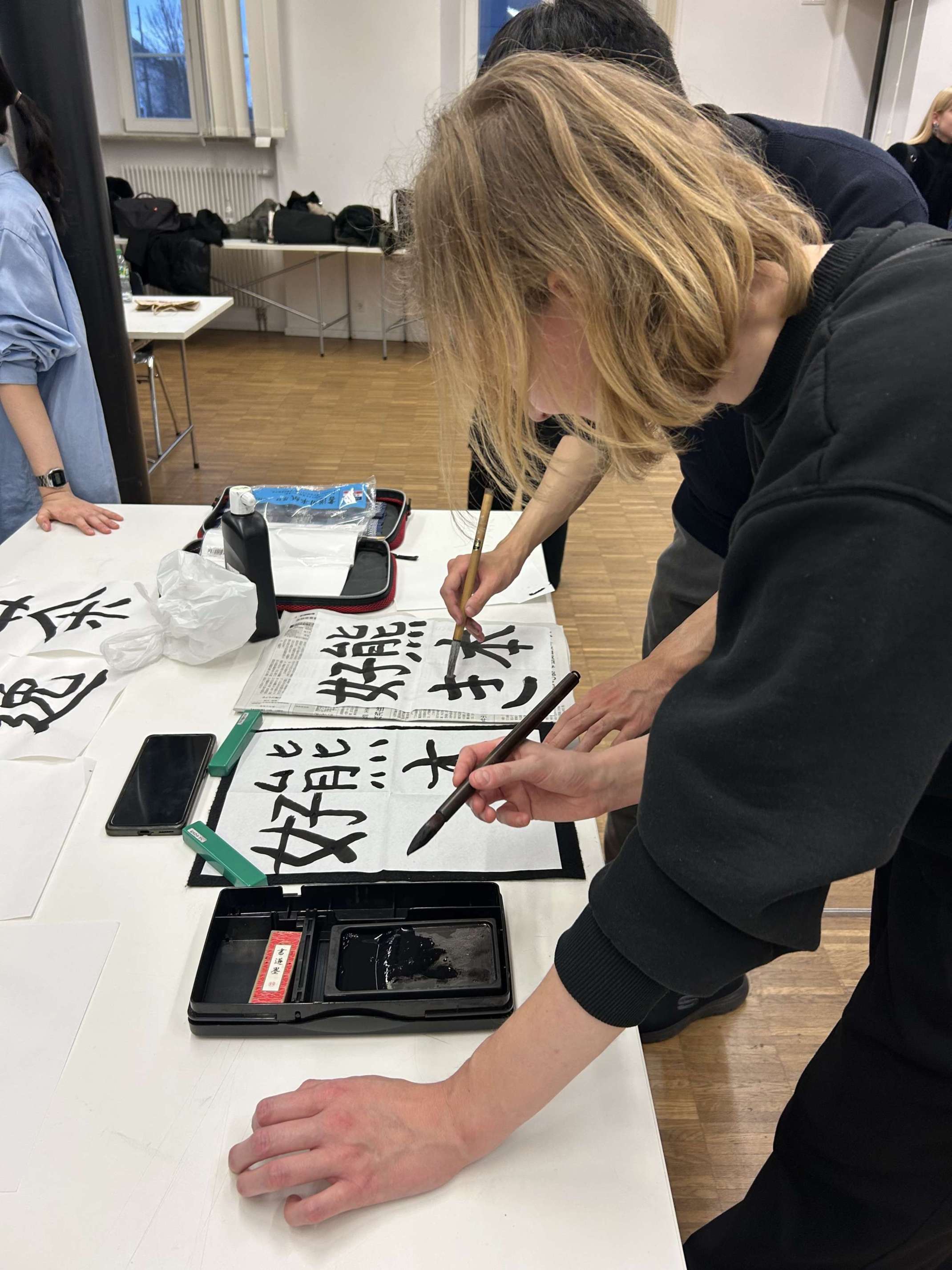 Calligraphy lessons