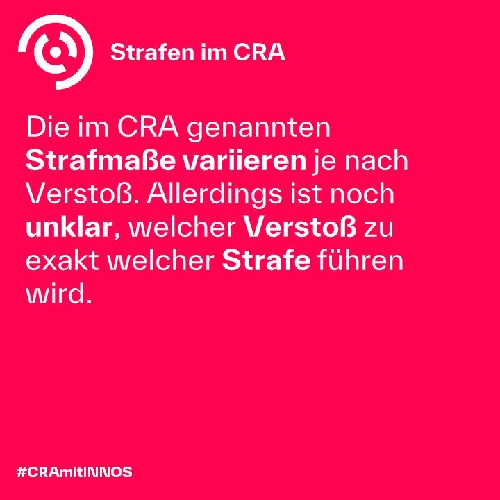 Strafen im Cyber Resilience Act