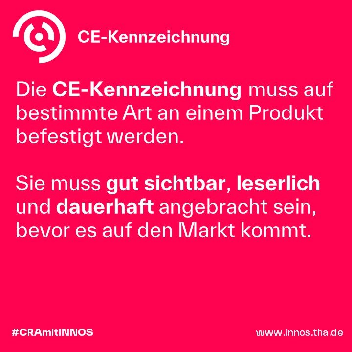 CE-Kennzeichnung im CRA