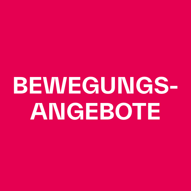 Angebote für Bewegung und Ausgleich