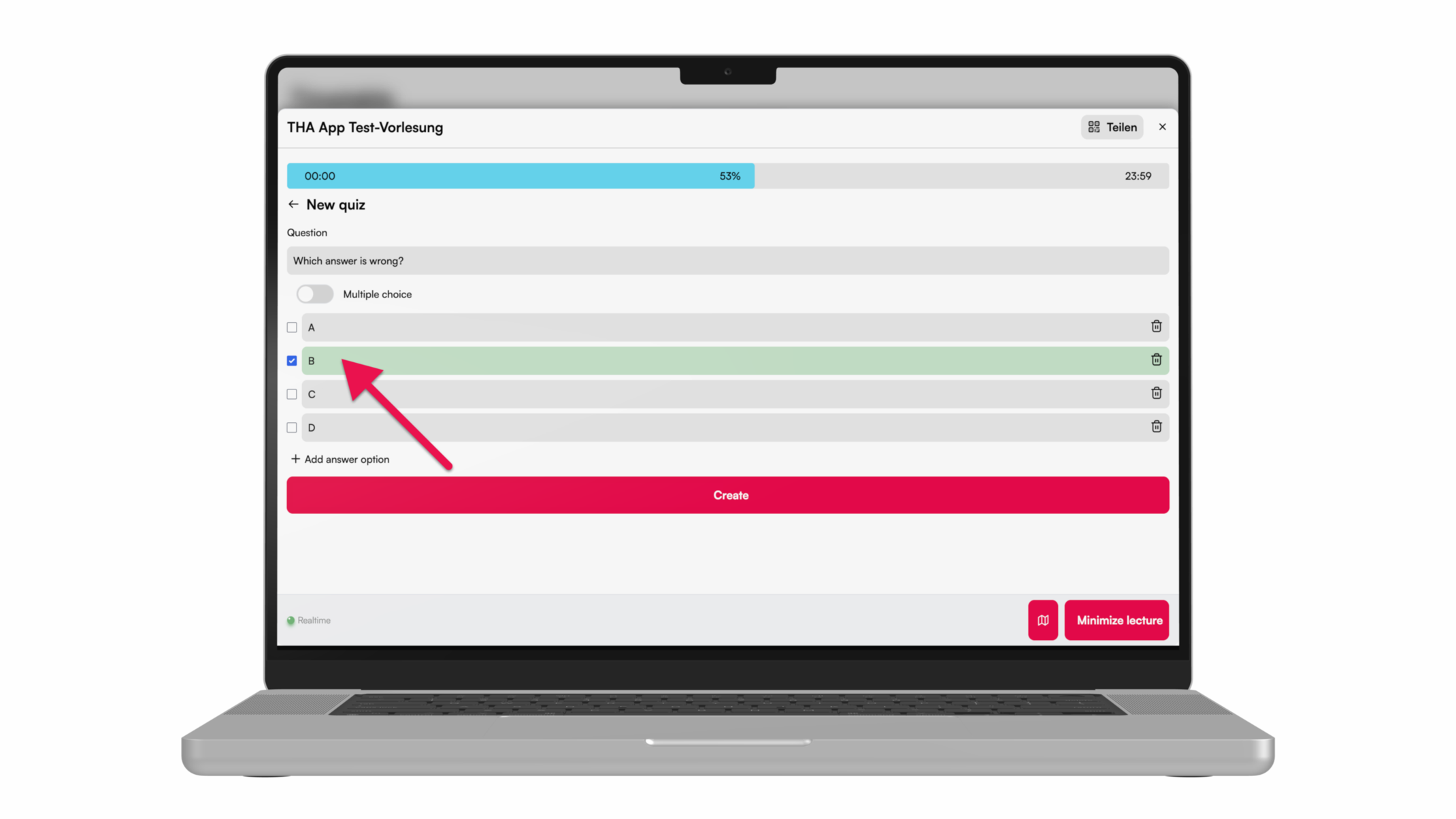 Richtige Antwort Richtige Antwort