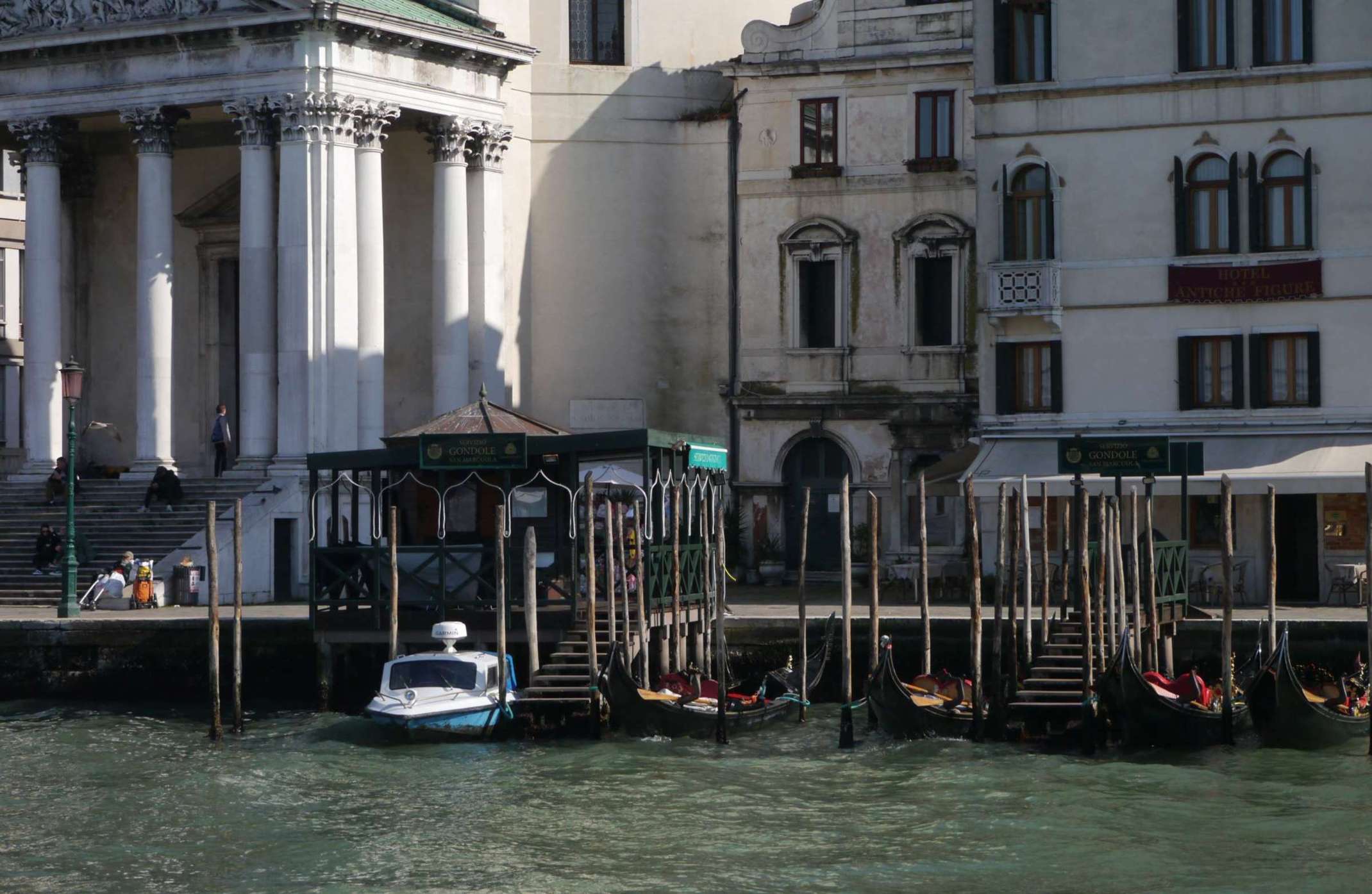 Gondeln in Venedig