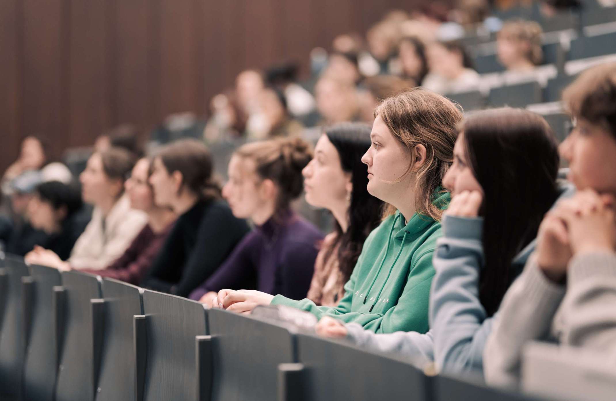 Studierende in der Vorlesung Studierende in der Vorlesung