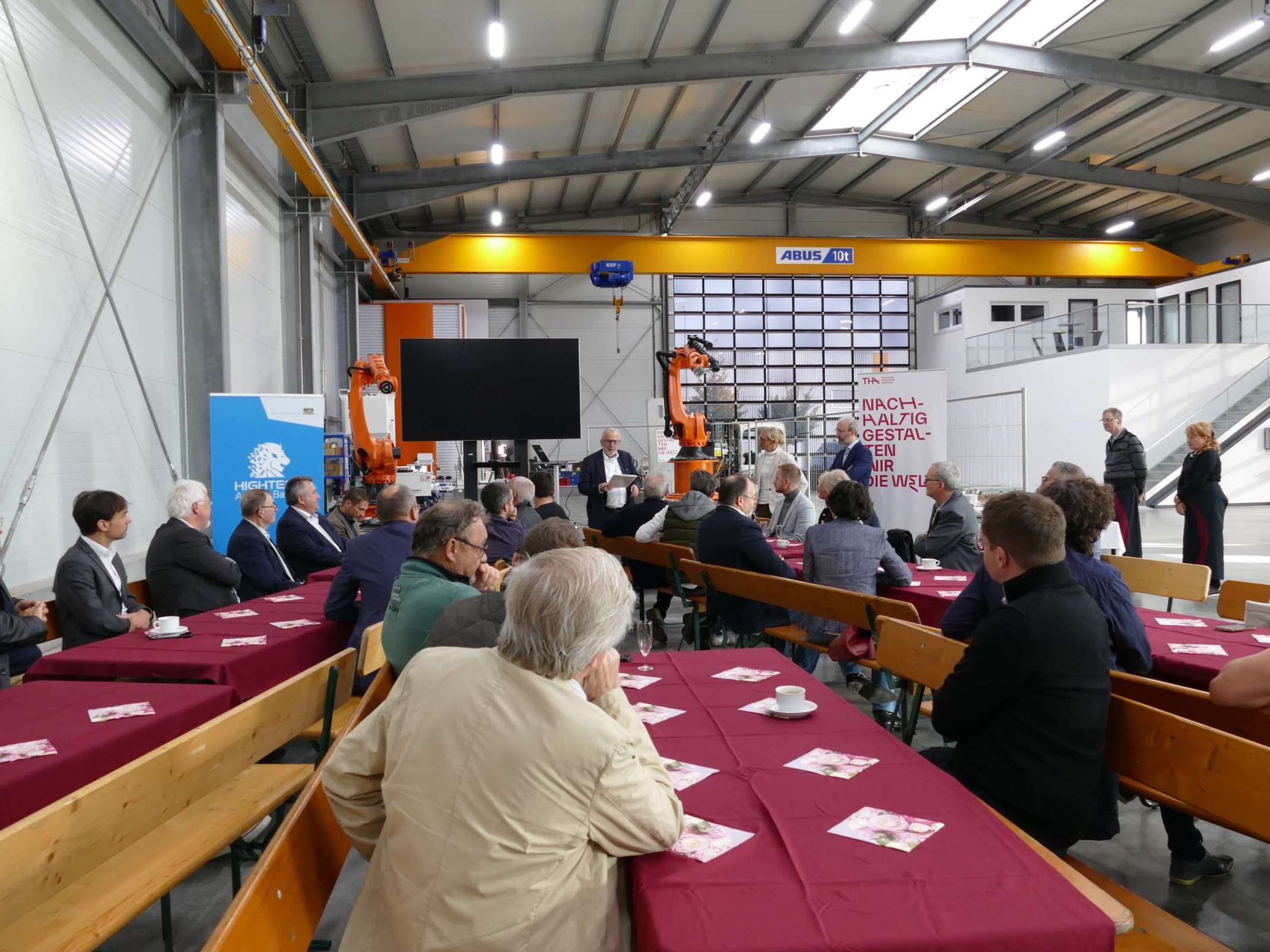 Unternehmerfrühstück am TTZ Aichach Unternehmerfrühstück am TTZ Aichach