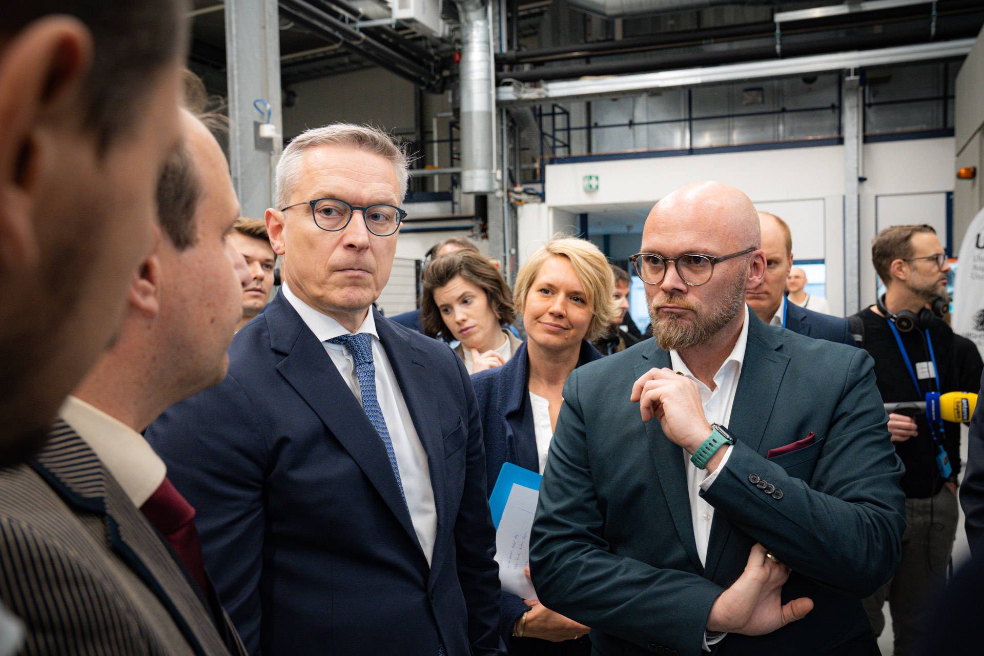 Bundesminister Wildberger und Staatsminister Mehring Bundesminister Wildberger und Staatsminister Mehring