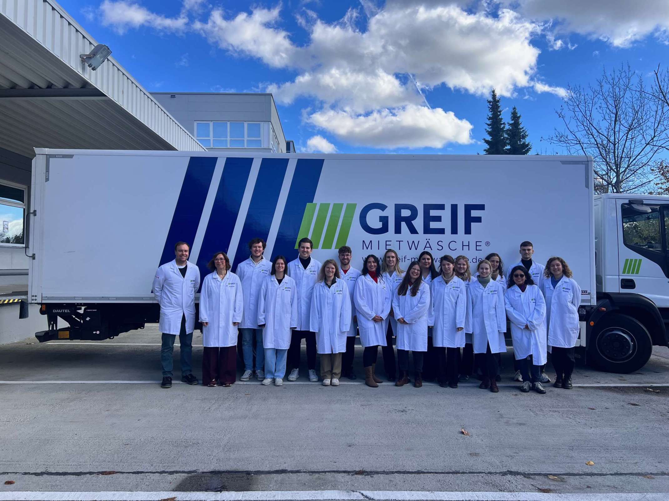 Praxisbesuch bei GREIF Mietwäsche Praxisbesuch bei GREIF Mietwäsche