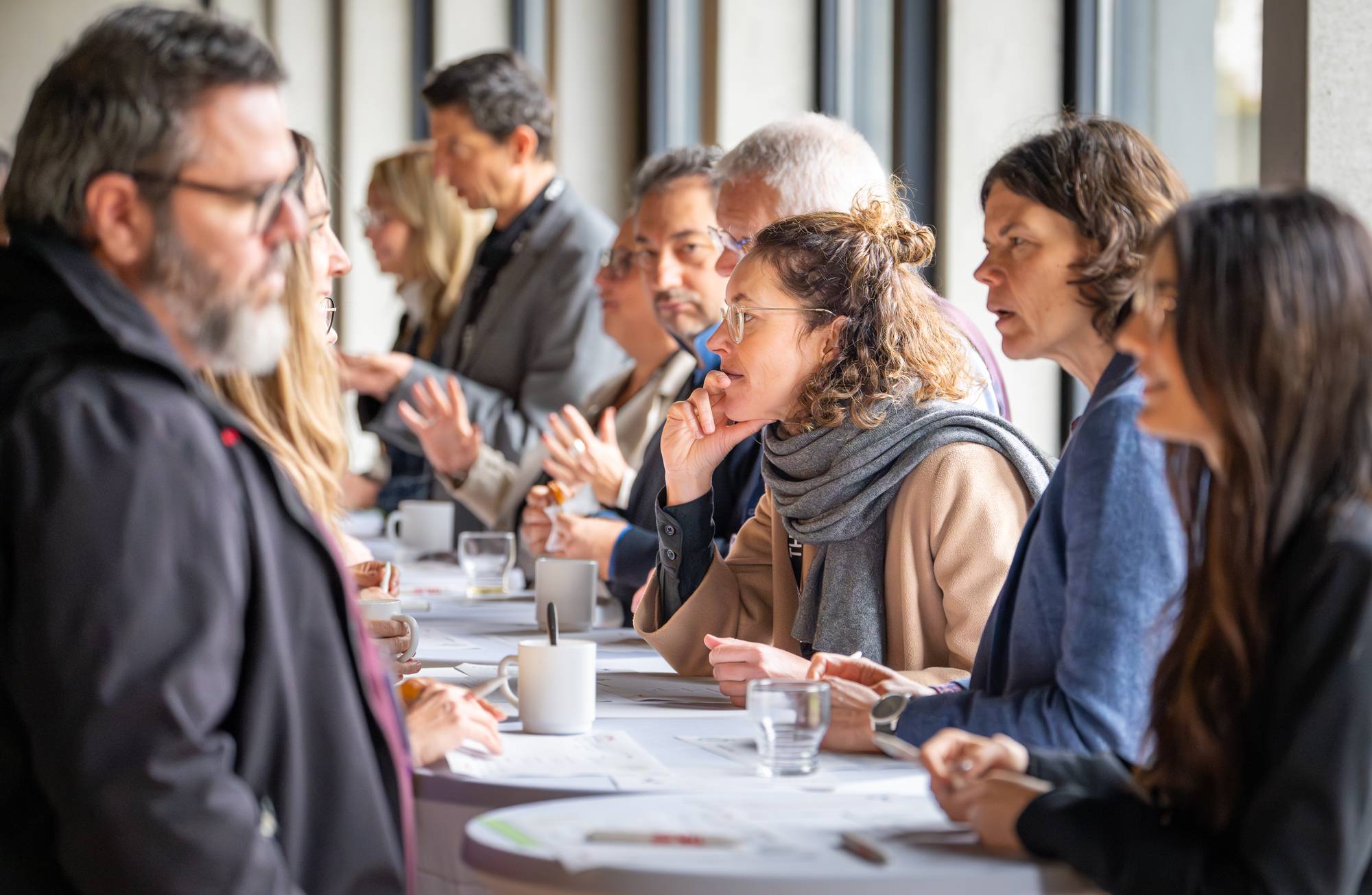 Kaffeepause beim Tag der Lehre 2024 Kaffeepause beim Tag der Lehre 2024