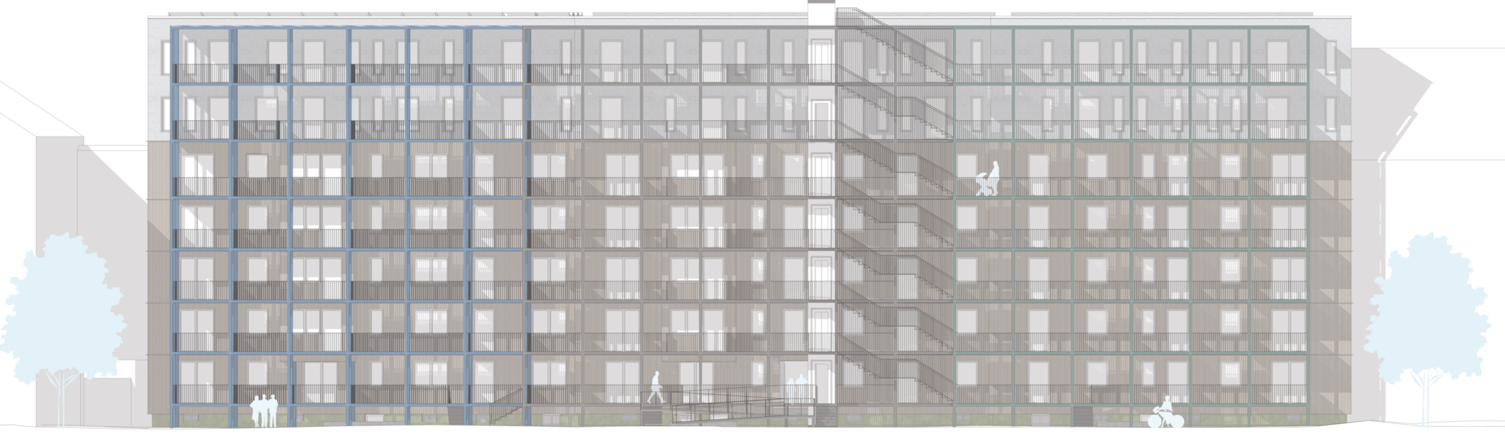 Ansicht Hof Ansicht Hof