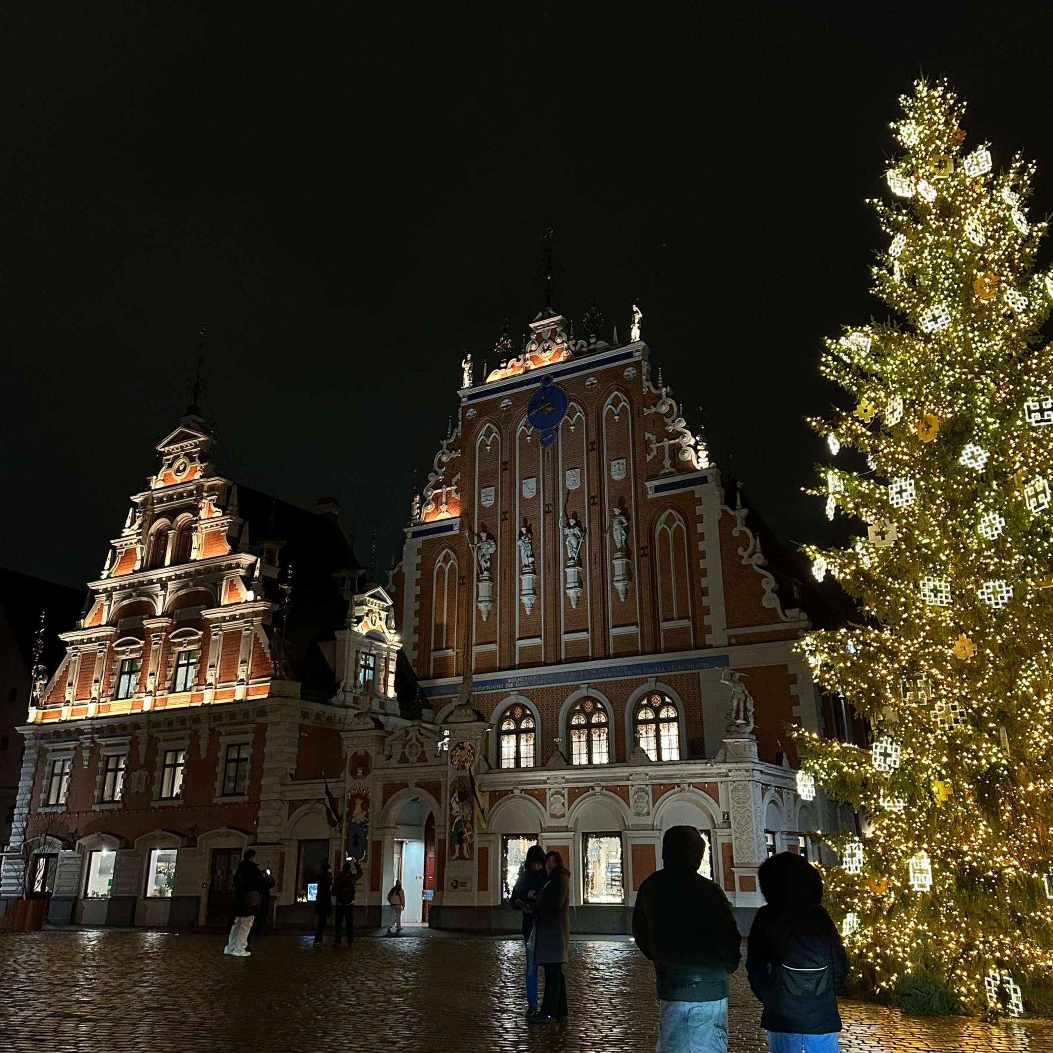 Riga bei Nacht Riga bei Nacht