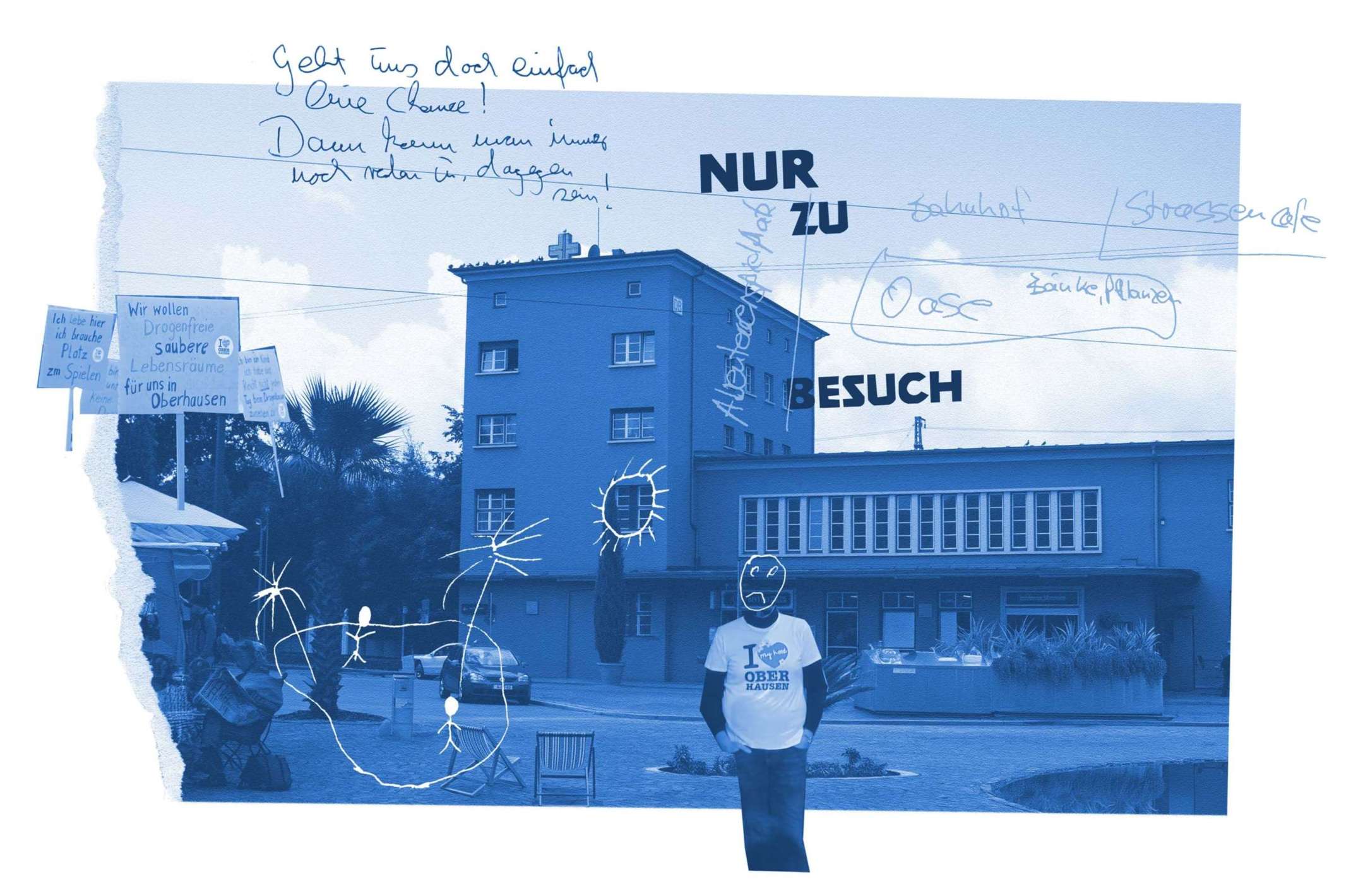 Bahnhof und Bahnhofsvorplatz Augsburg Oberhausen Bahnhof und Bahnhofsvorplatz Augsburg Oberhausen