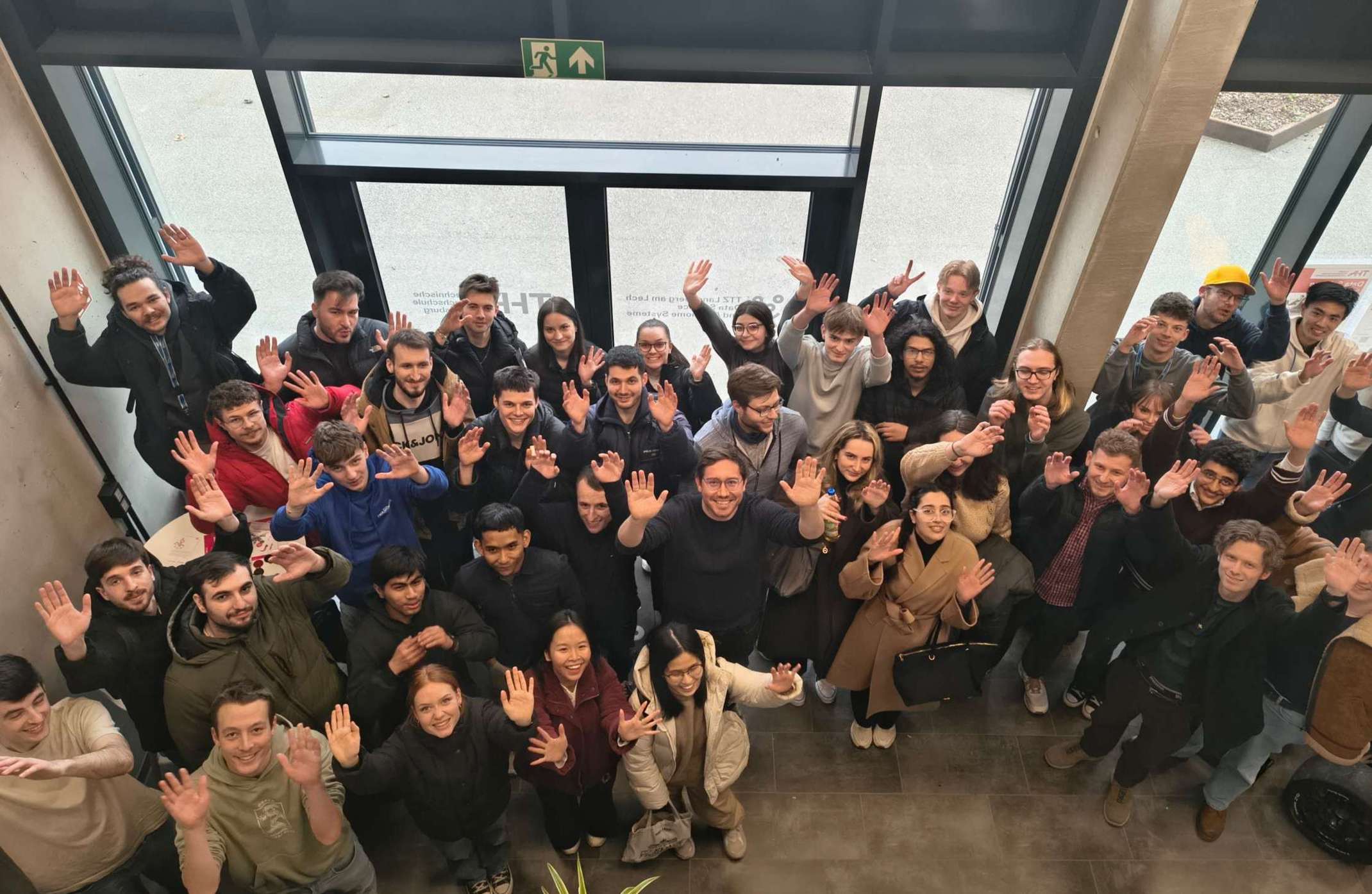 Studierende der THA beim Hackathon am TTZ Studierende der THA beim Hackathon am TTZ