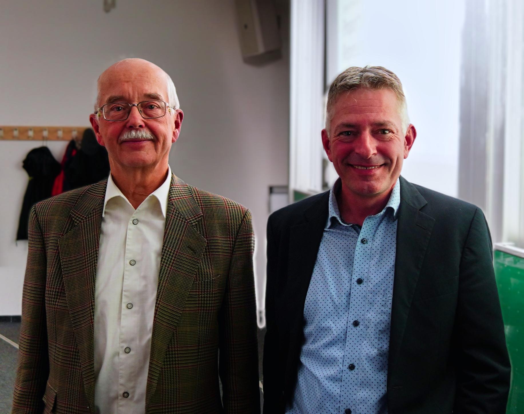 Prof. Dr. Friedrich Pukelsheim und Prof. Dr. Wolfgang Bischof Prof. Dr. Friedrich Pukelsheim und Prof. Dr. Wolfgang Bischof
