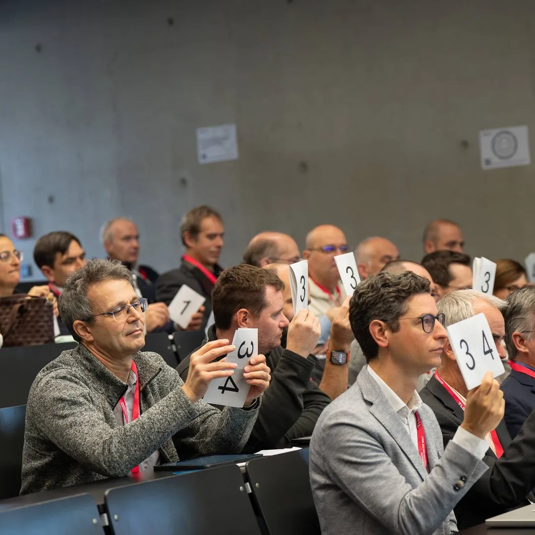 Publikum im Hörsaal beim Tag der Lehre 2025