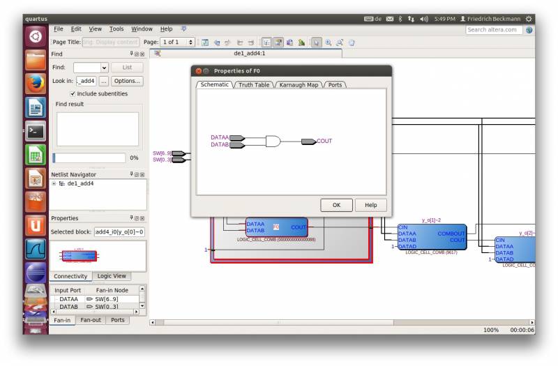  add4 Lookuptable Schematic