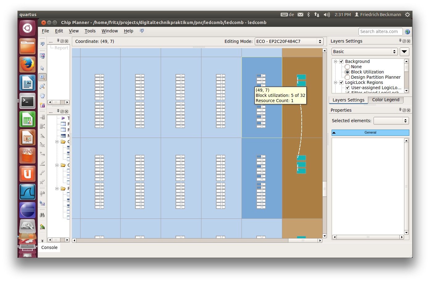  Quartus Chip Planner Detail