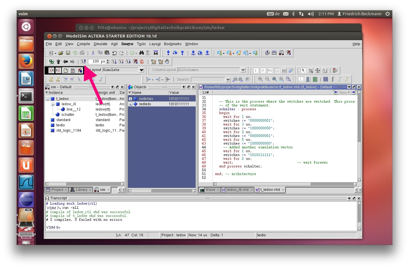  Modelsim Reload Simulation