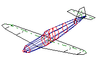 Bf 109 G in Plane Geometry